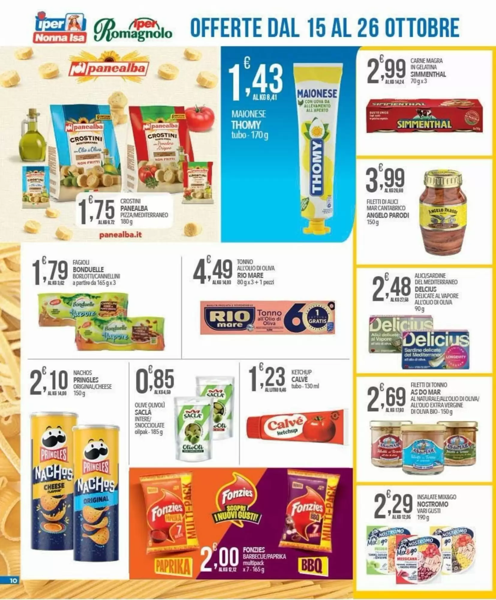 Volantino promozionale Iper Romagnolo  valide dal 15/10/2026 - Pagina 10.