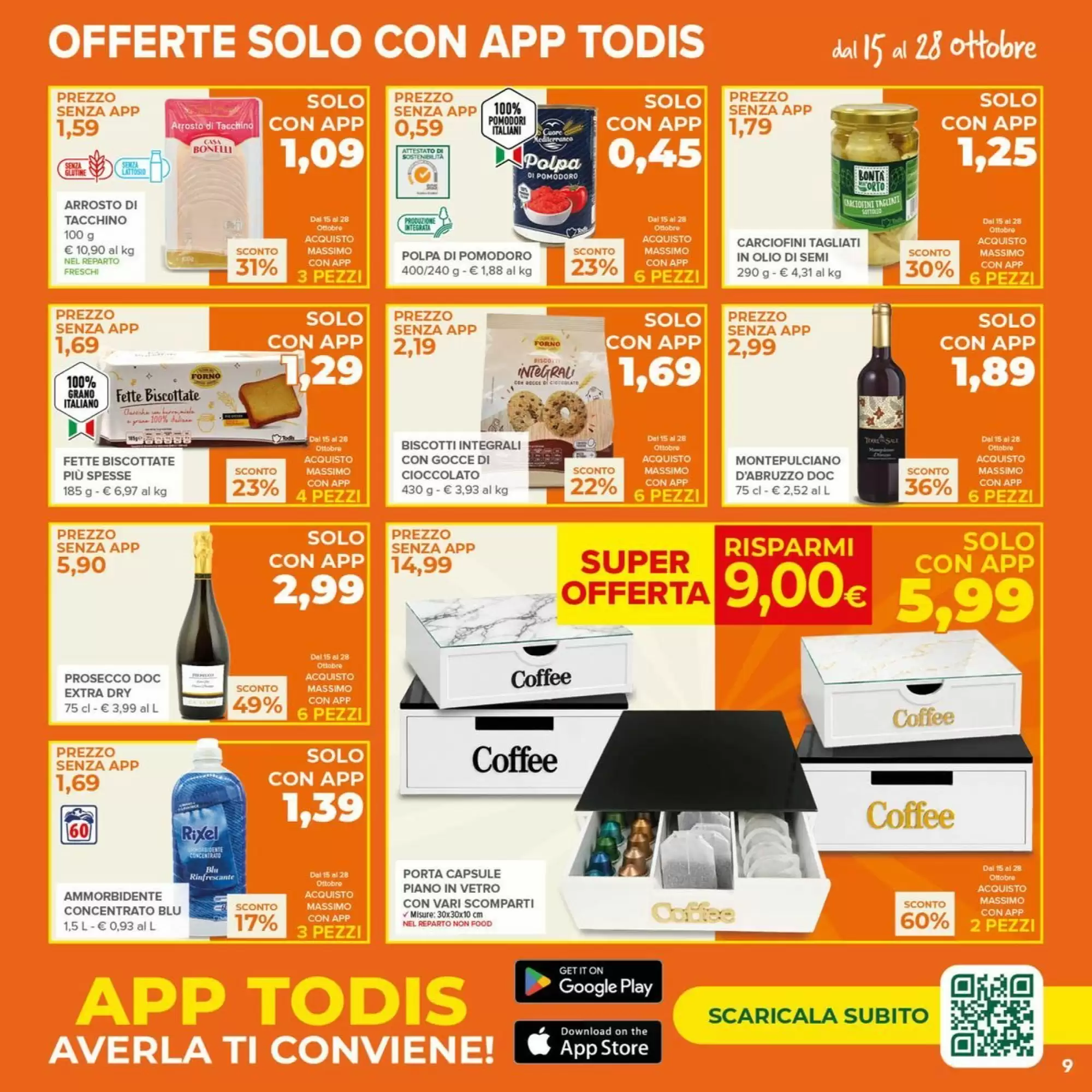 Volantino promozionale Todis  valide dal 15/10/2026 - Pagina 9.