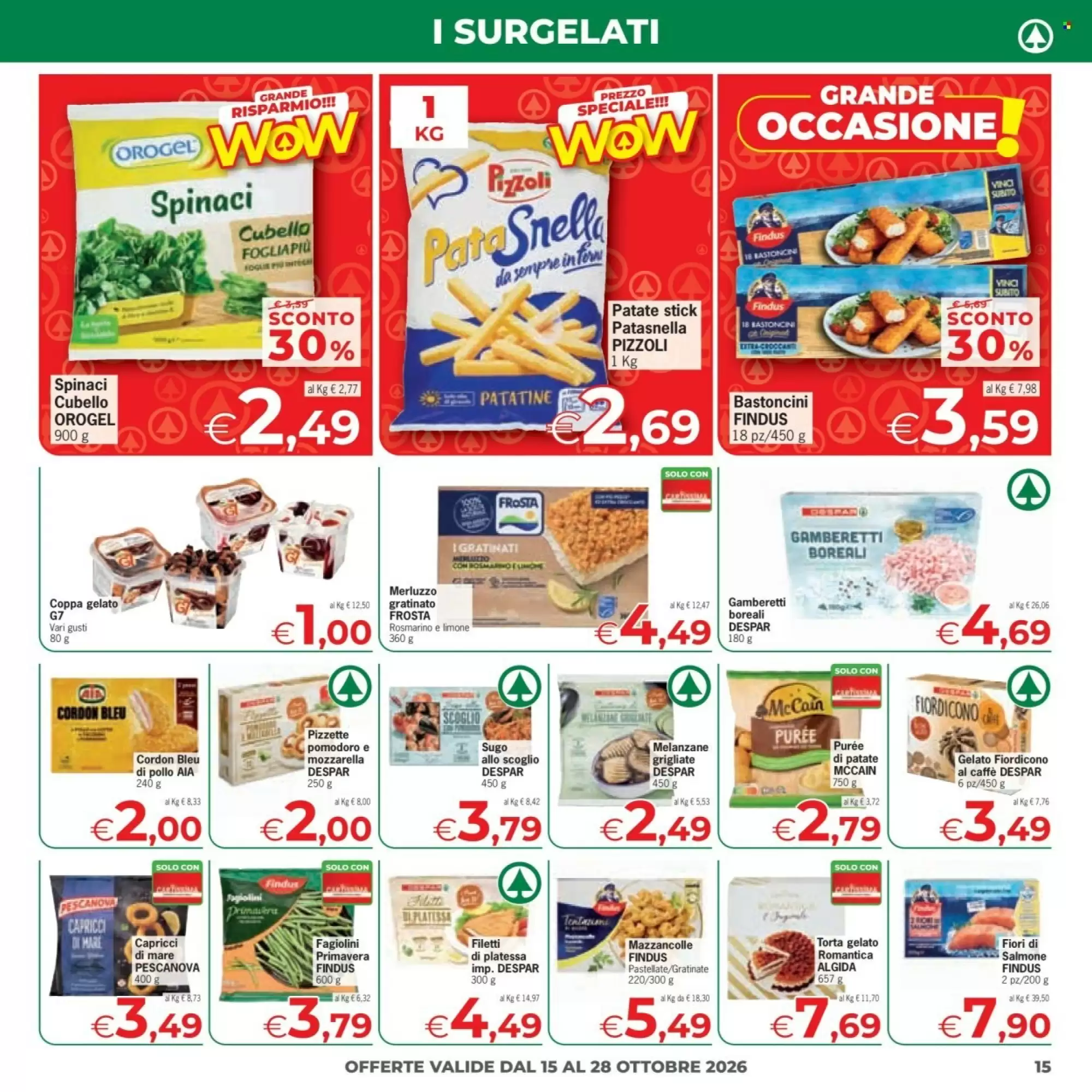 Volantino promozionale Despar  valide dal 15/10/2026 - Pagina 15.
