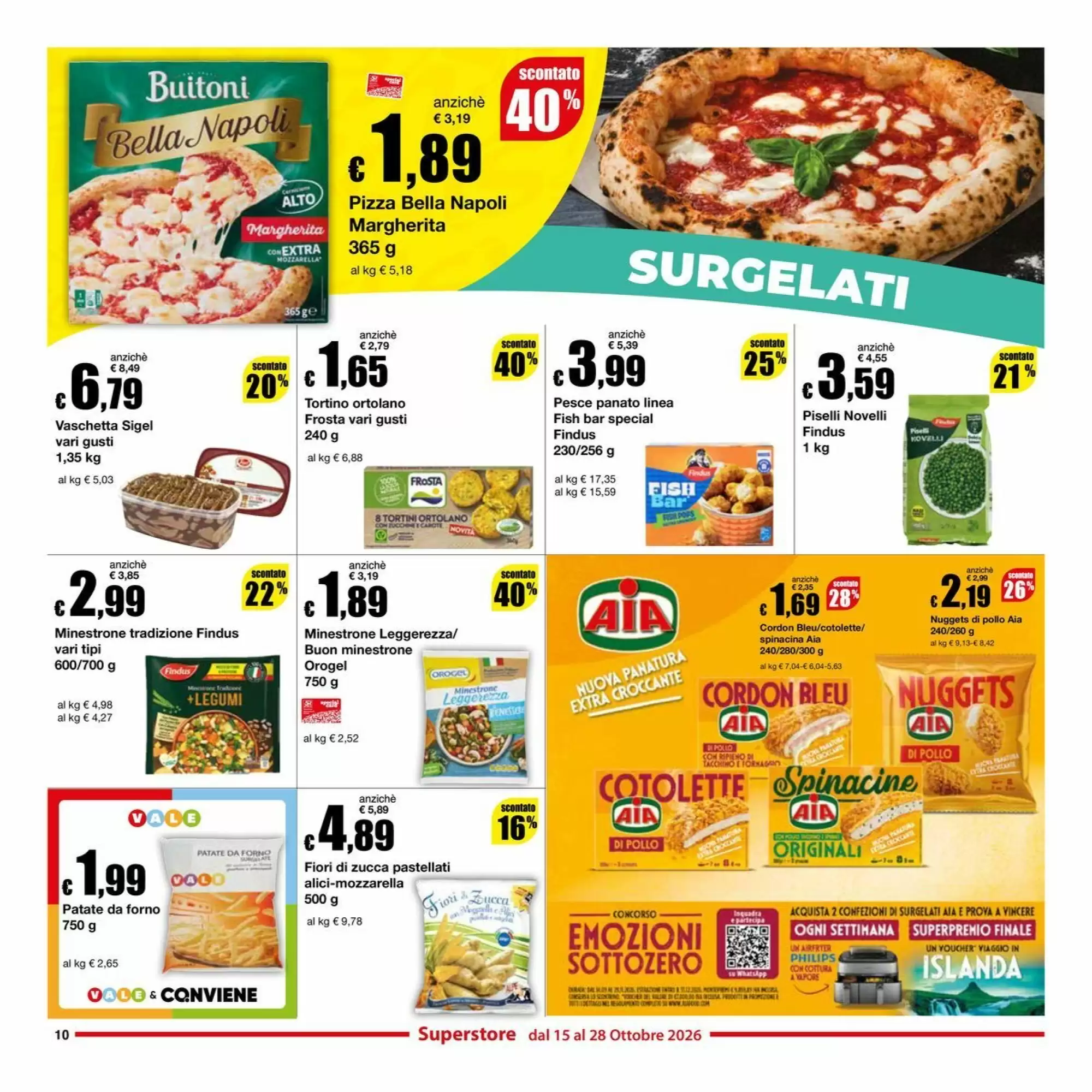Volantino promozionale Sì con te  valide dal 15/10/2026 - Pagina 10.