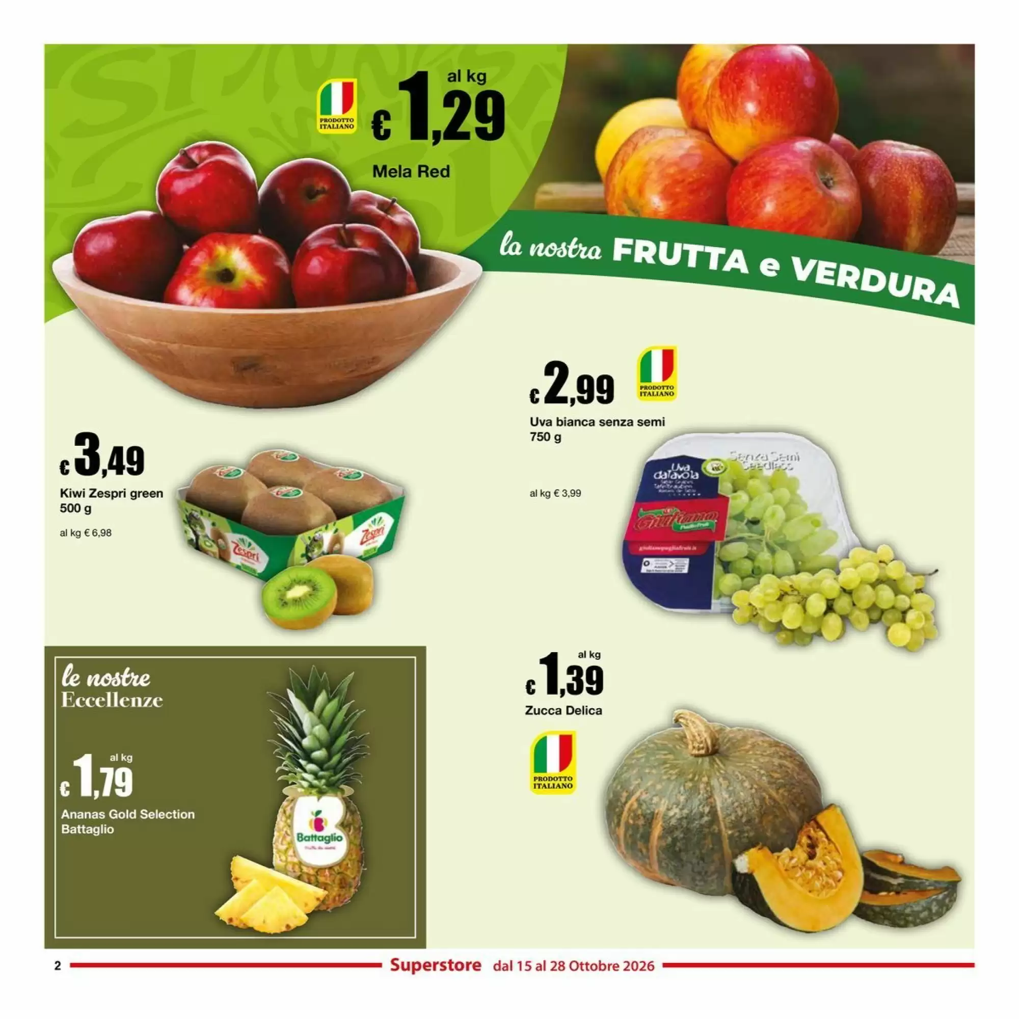 Volantino promozionale Sì con te  valide dal 15/10/2026 - Pagina 2.