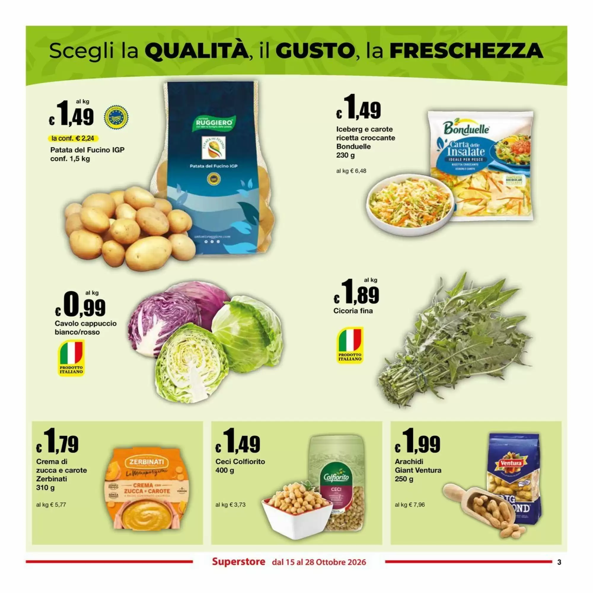 Volantino promozionale Sì con te  valide dal 15/10/2026 - Pagina 3.
