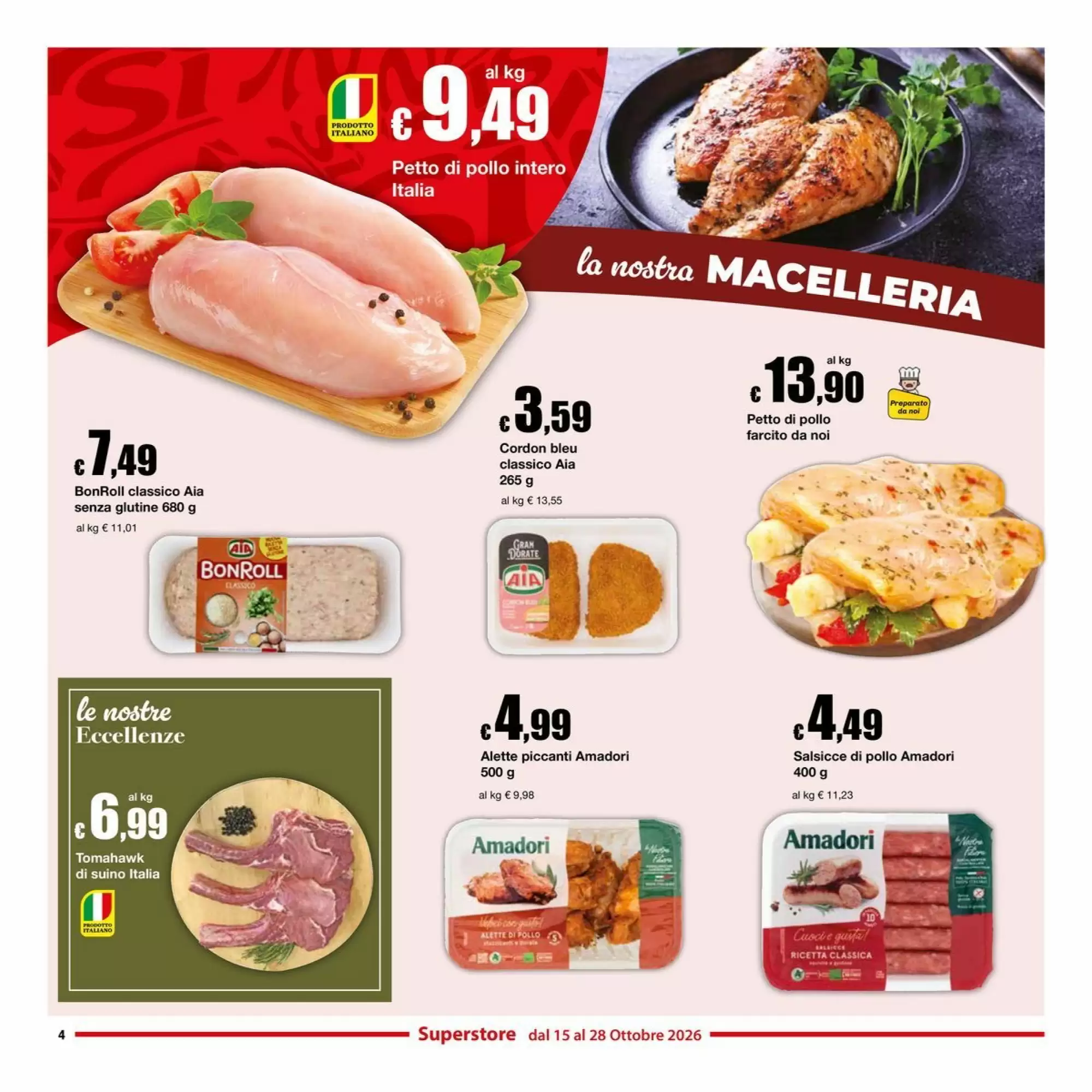 Volantino promozionale Sì con te  valide dal 15/10/2026 - Pagina 4.