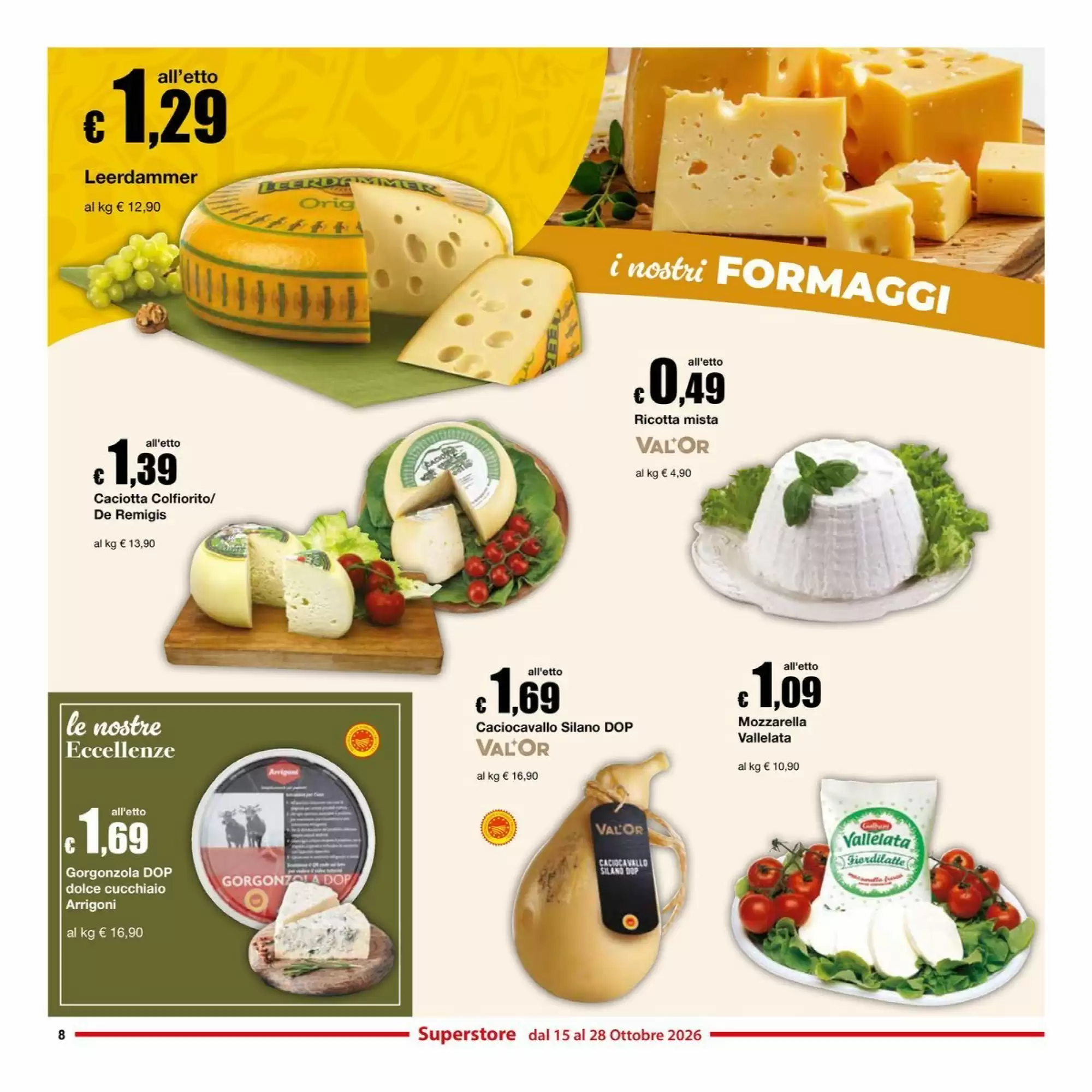 Volantino promozionale Sì con te  valide dal 15/10/2026 - Pagina 8.