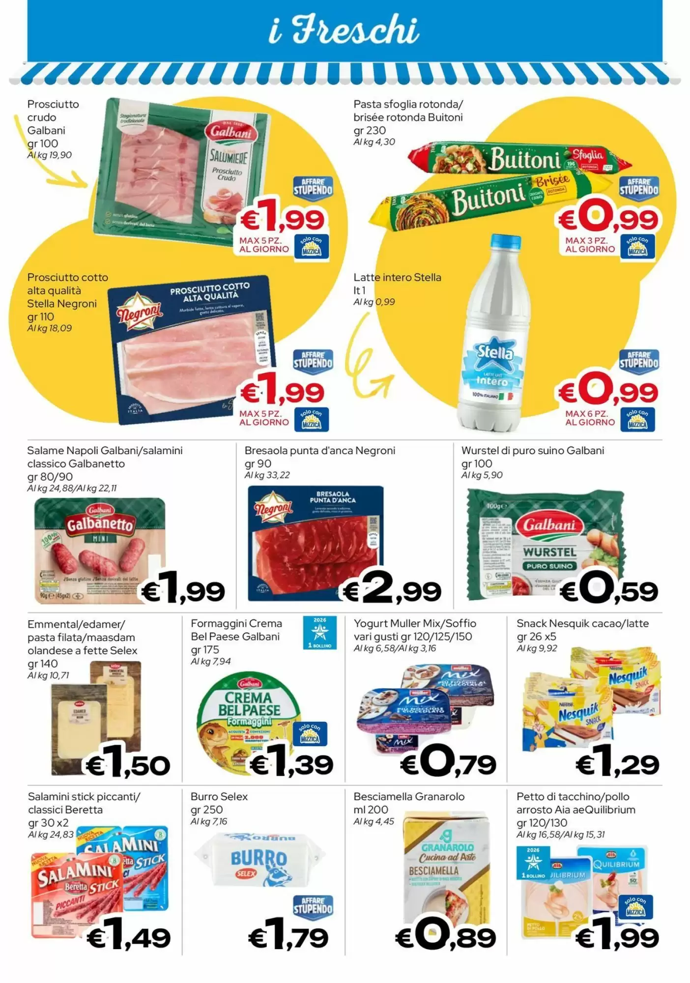 Volantino promozionale MAX Supermercati  valide dal 15/10/2026 - Pagina 7.