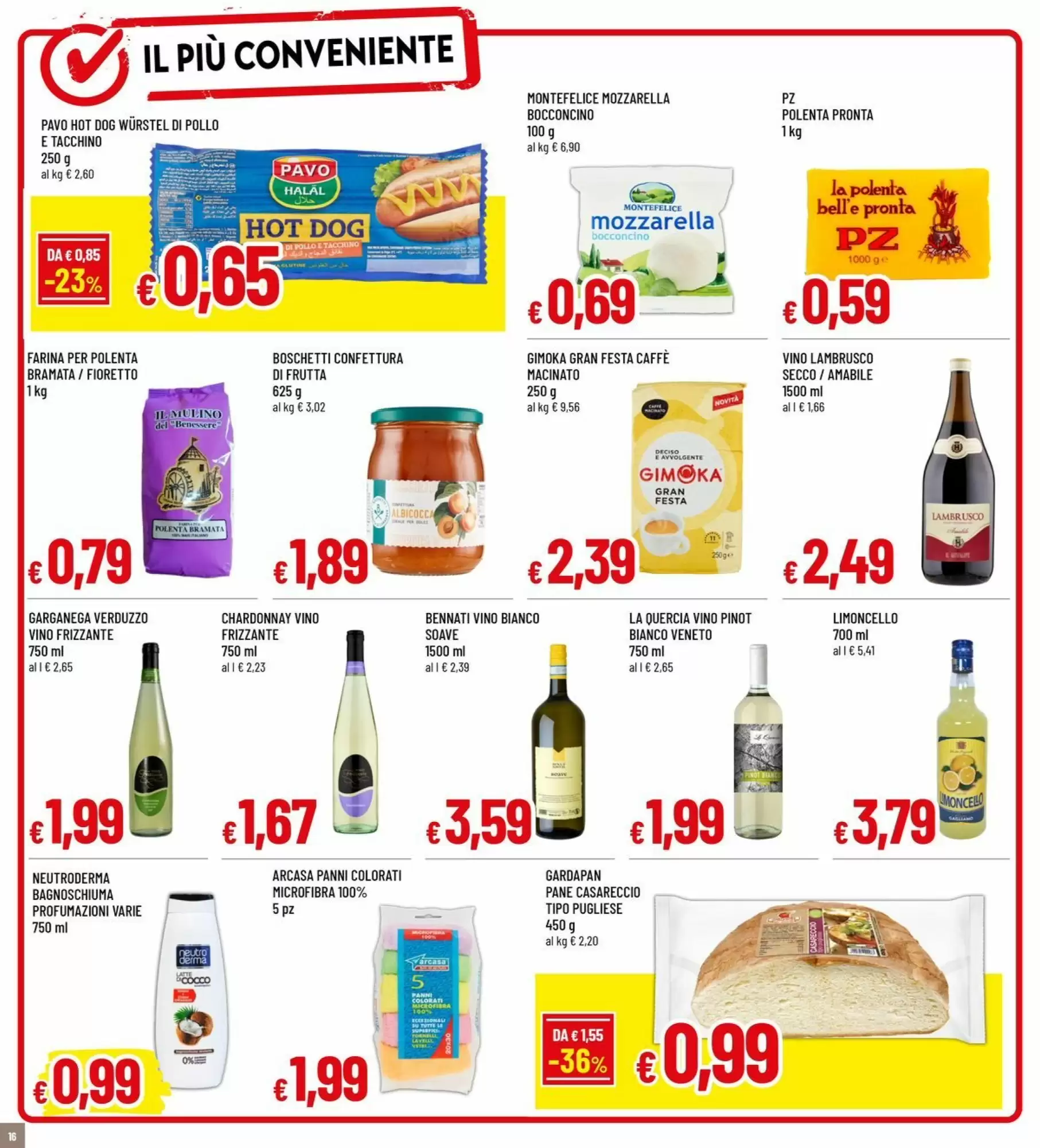 Volantino promozionale Famila  valide dal 15/10/2026 - Pagina 16.