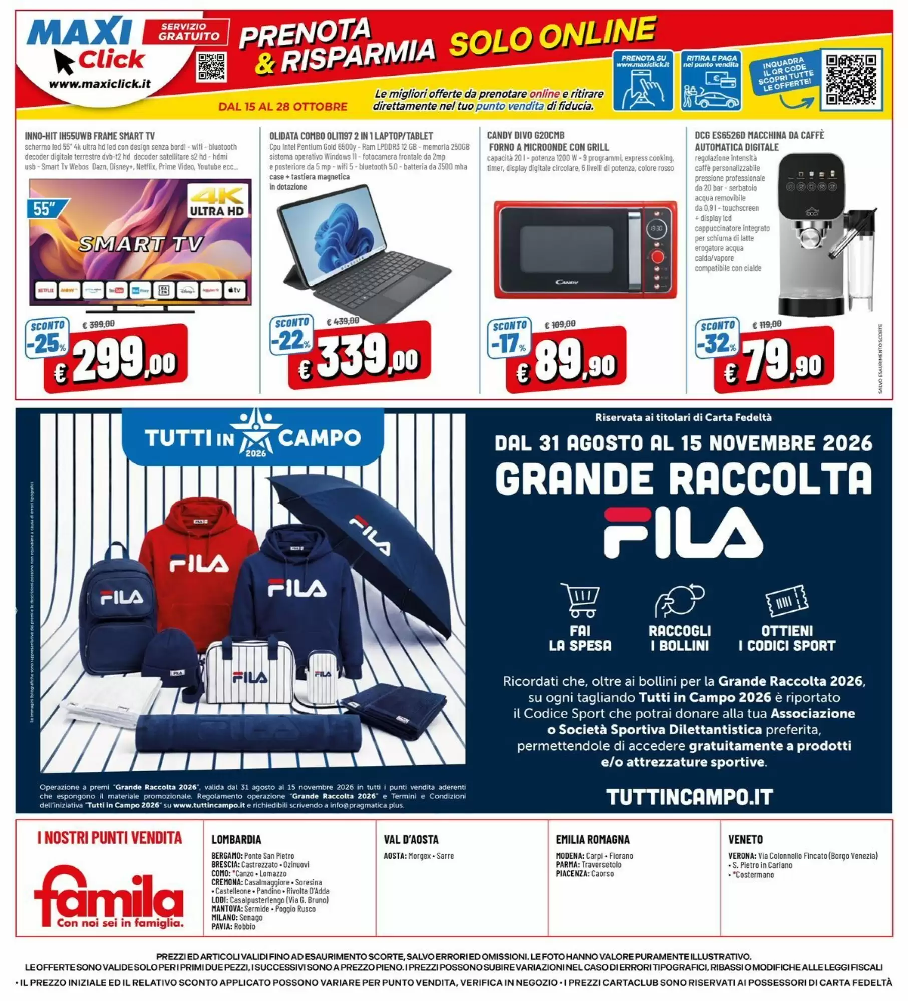 Volantino promozionale Famila  valide dal 15/10/2026 - Pagina 24.