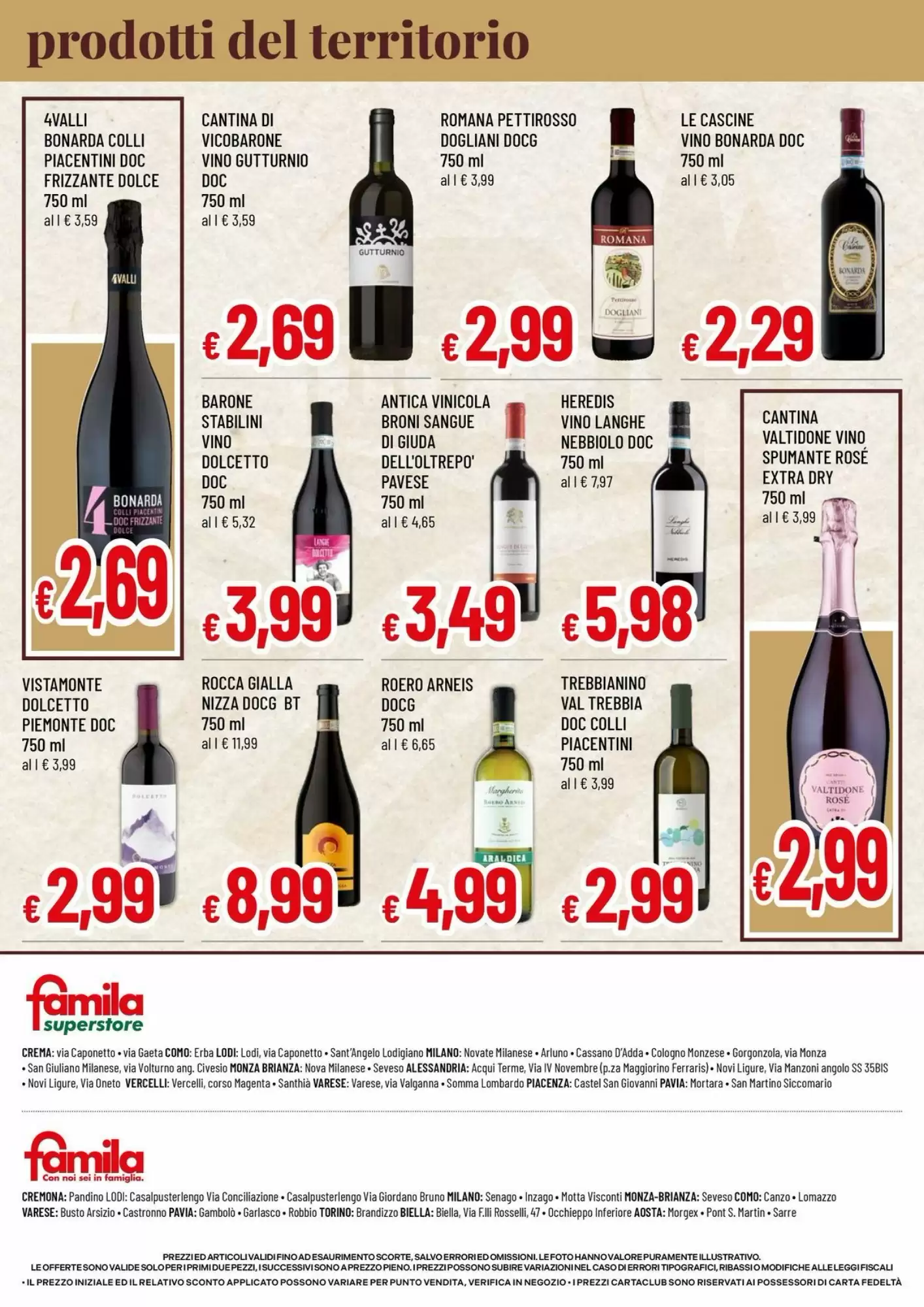 Volantino promozionale Famila Superstore  valide dal 15/10/2026 - Pagina 4.