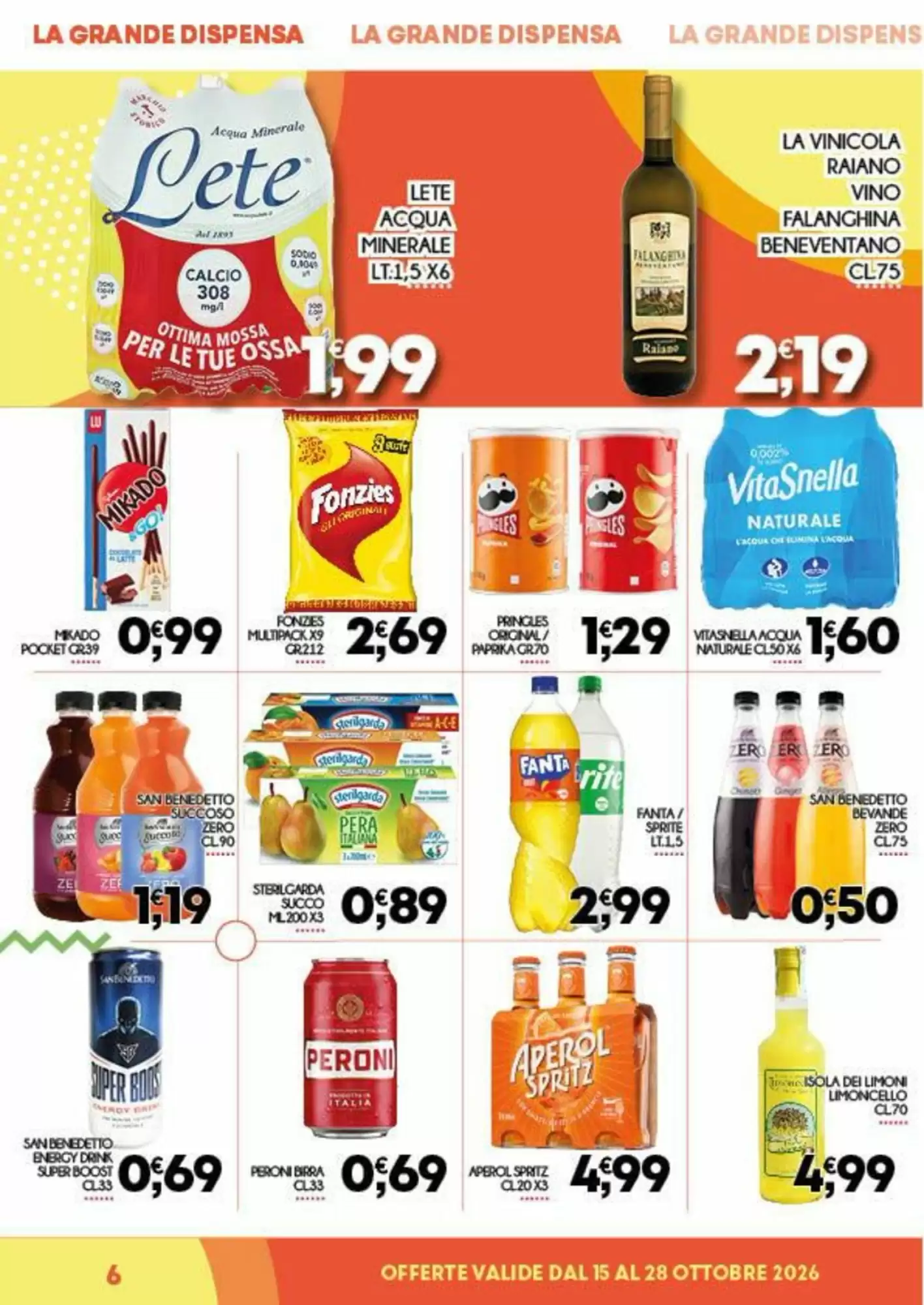 Volantino promozionale Enne Market  valide dal 15/10/2026 - Pagina 6.