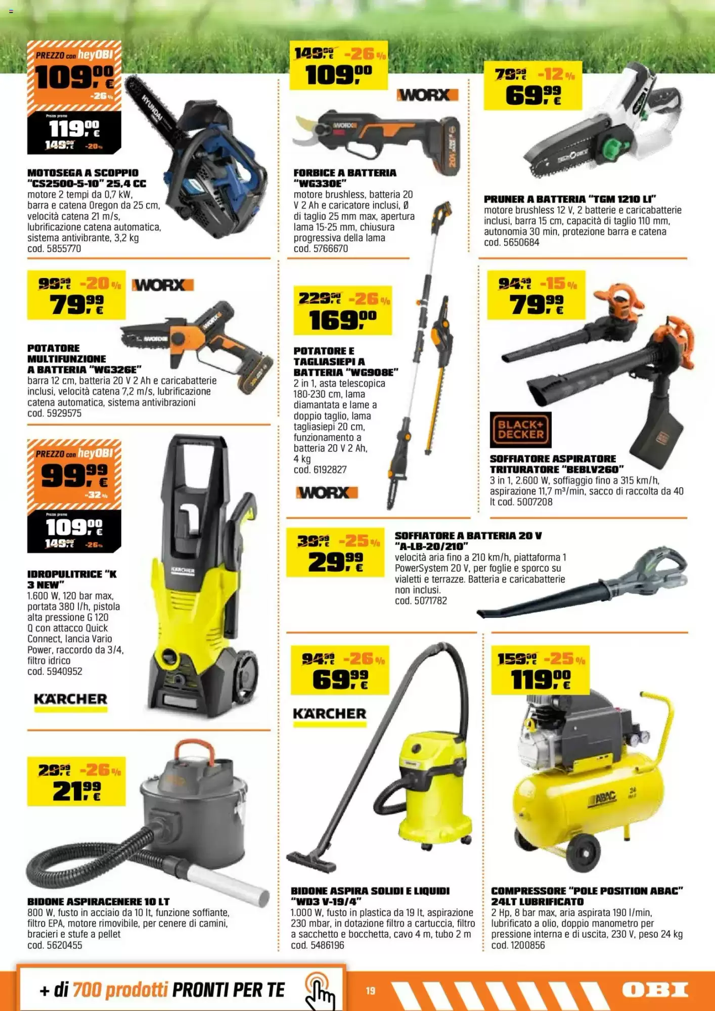 Volantino promozionale OBI  valide dal 15/10/2026 - Pagina 19.