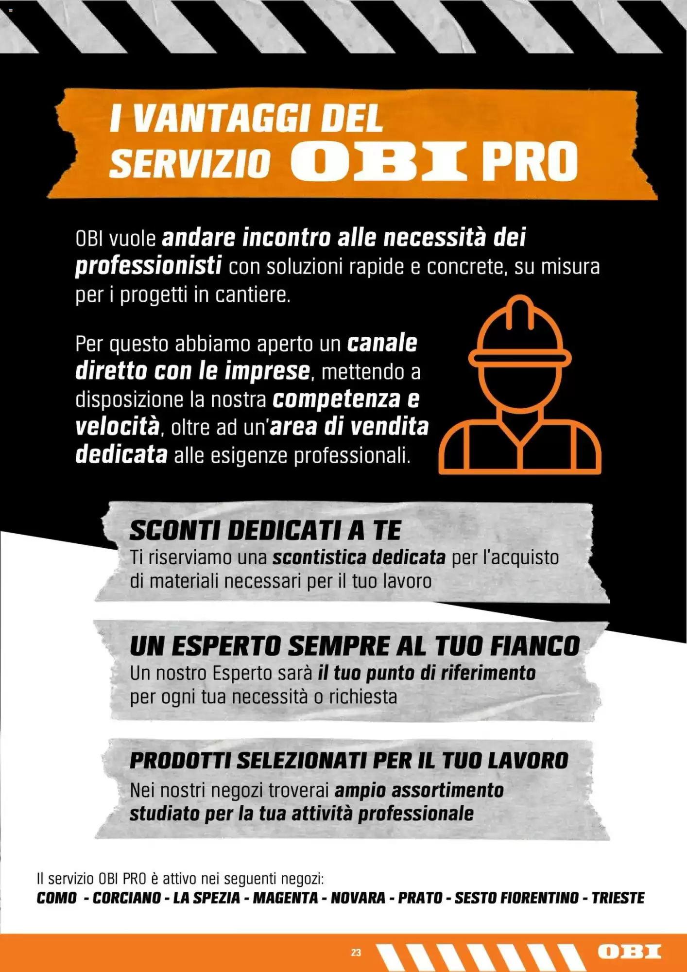 Volantino promozionale OBI  valide dal 15/10/2026 - Pagina 23.