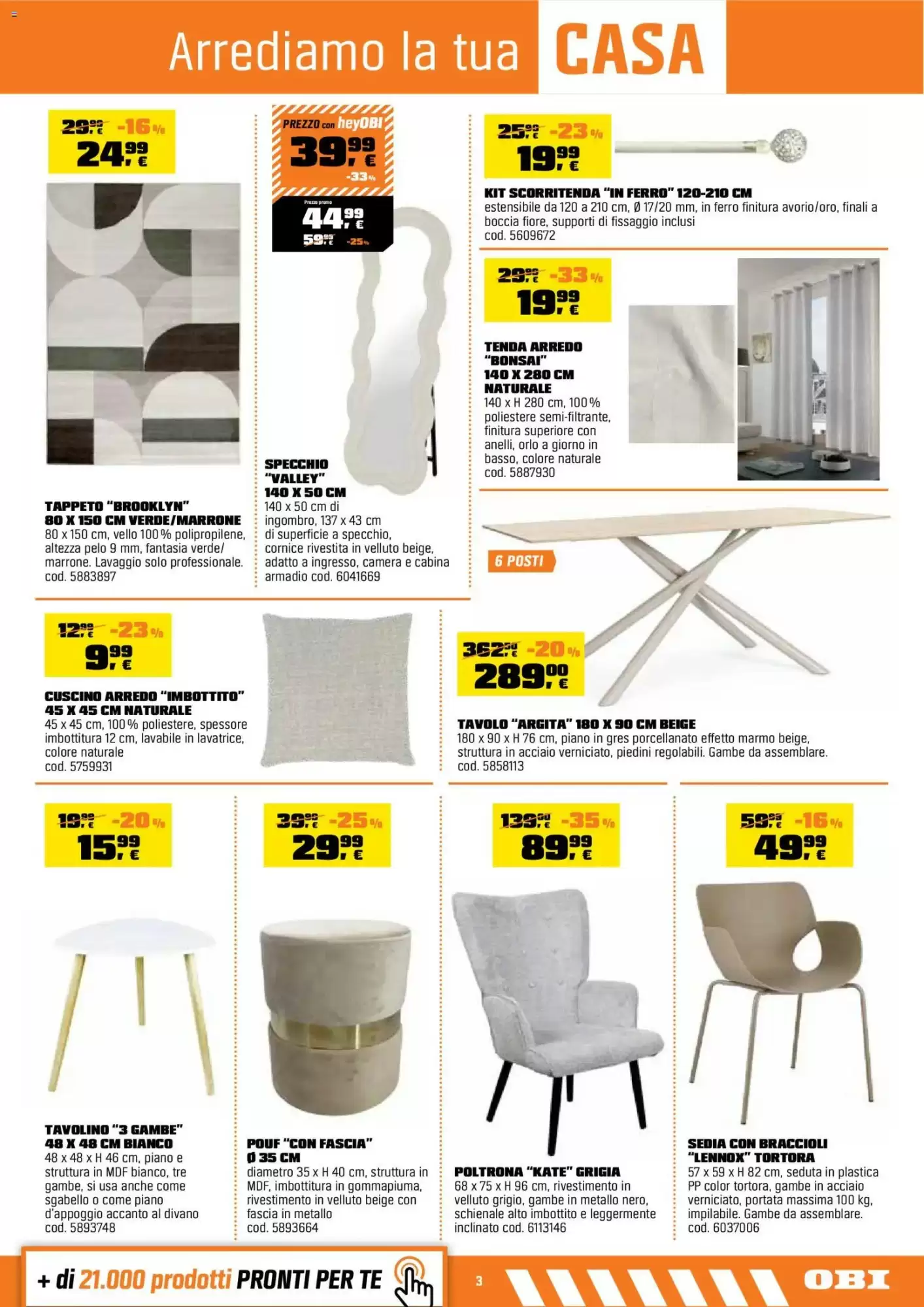 Volantino promozionale OBI  valide dal 15/10/2026 - Pagina 3.