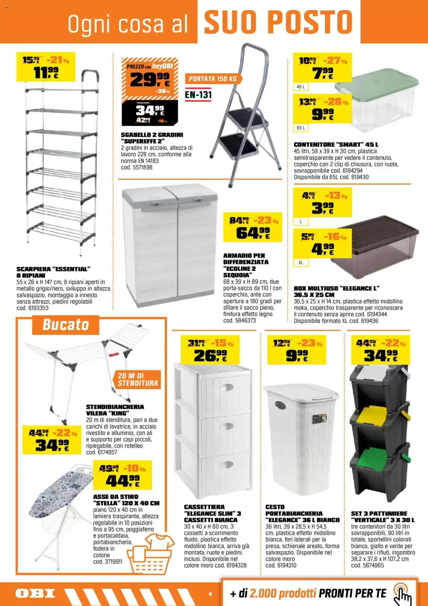 Volantino promozionale OBI  valide dal 15/10/2026 - Pagina 4.
