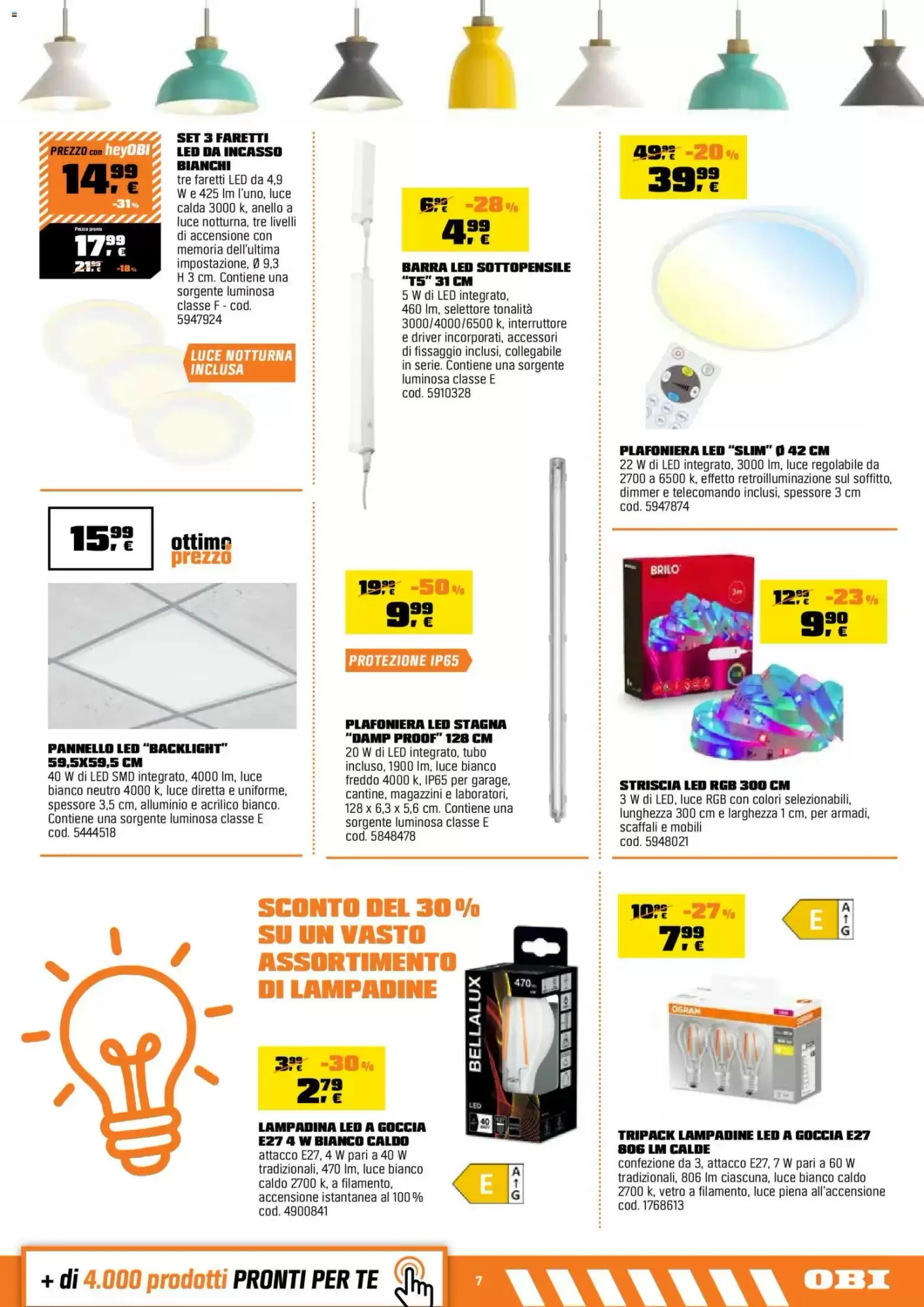 Volantino promozionale OBI  valide dal 15/10/2026 - Pagina 7.