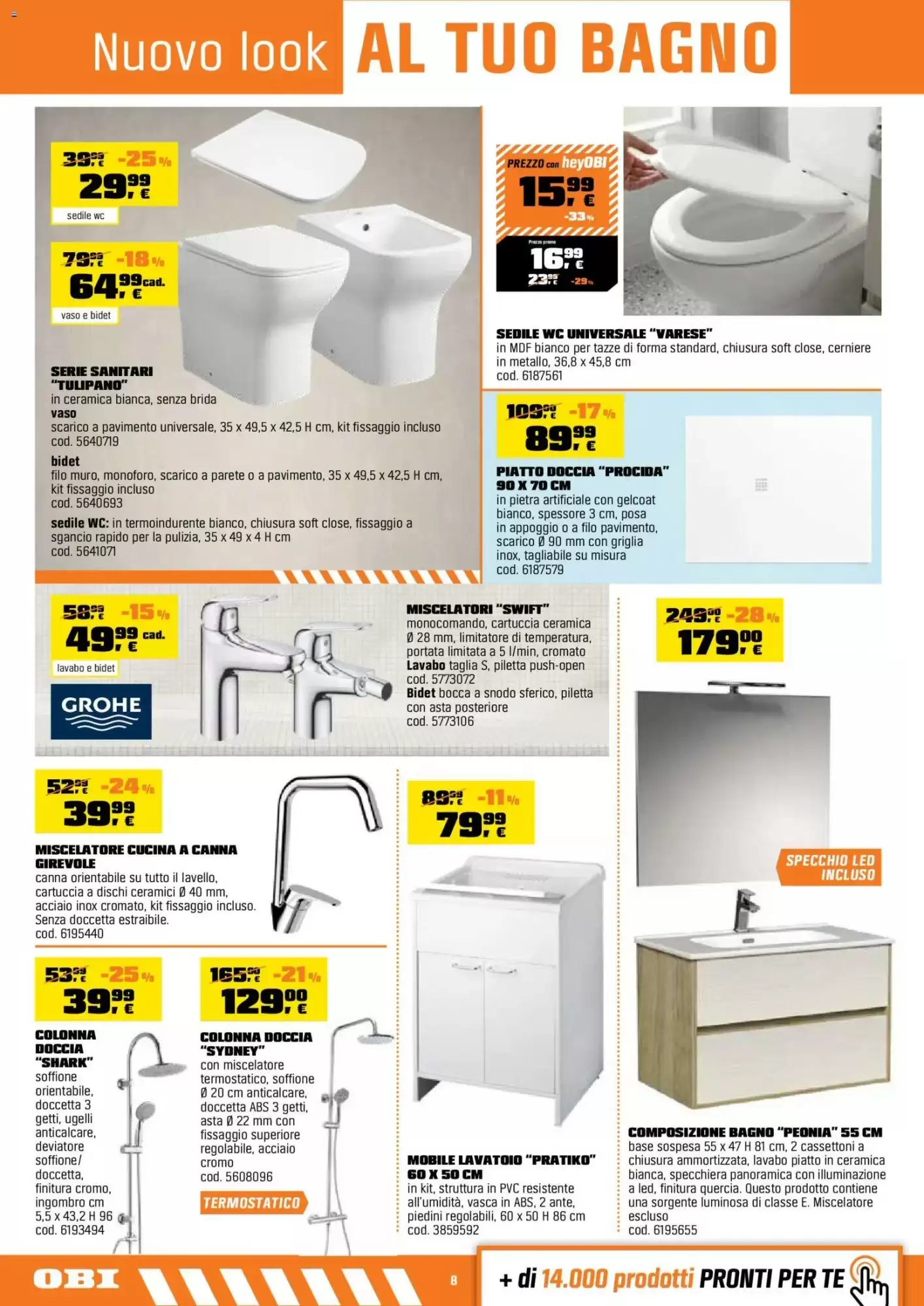Volantino promozionale OBI  valide dal 15/10/2026 - Pagina 8.