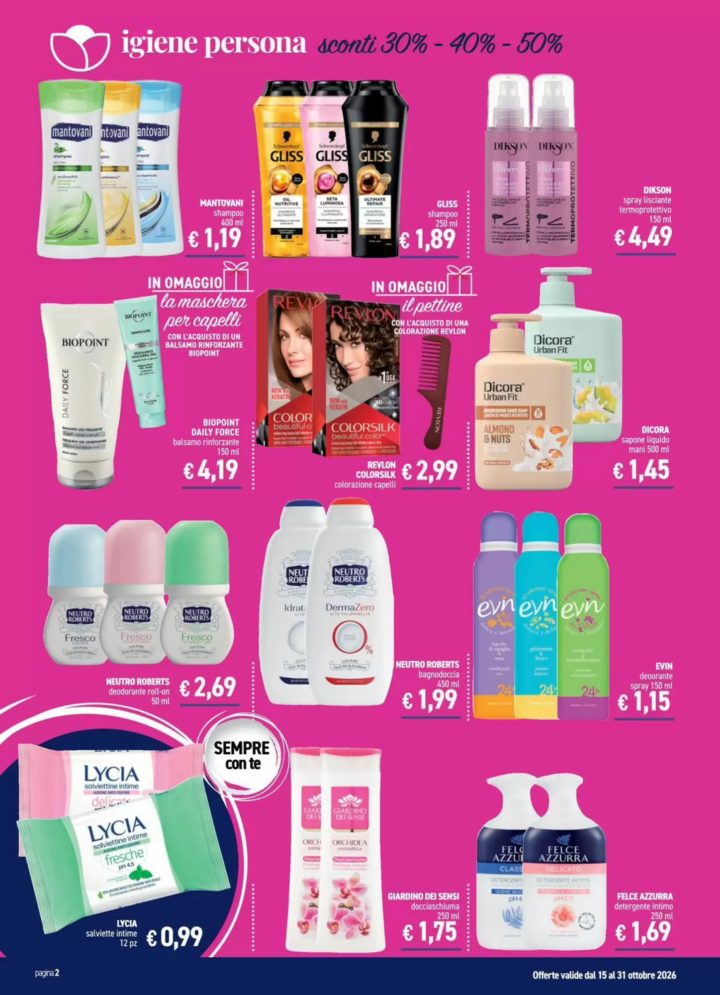 Volantino promozionale Determarket  valide dal 15/10/2026 - Pagina 2.