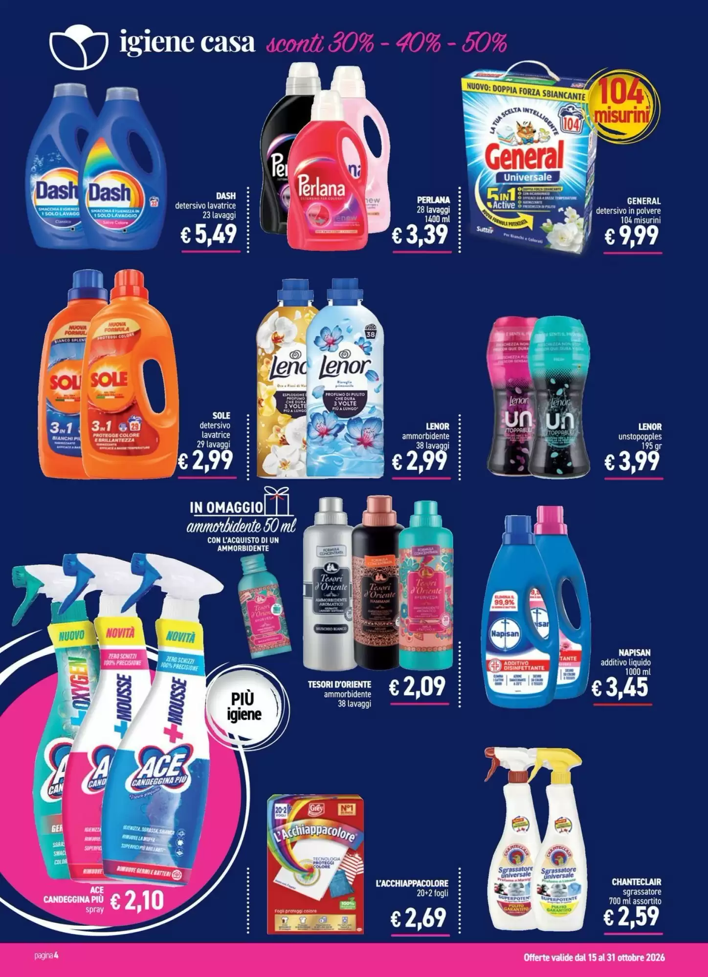Volantino promozionale Determarket  valide dal 15/10/2026 - Pagina 4.