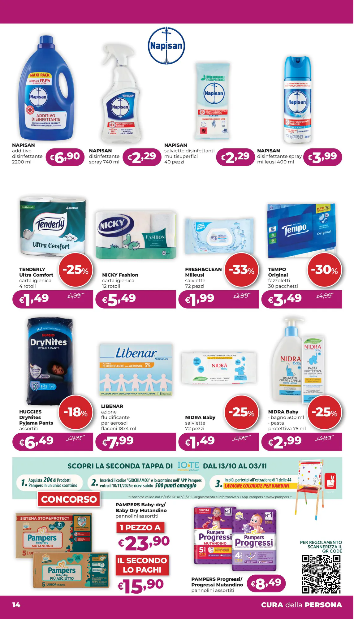 Volantino promozionale La Saponeria  valide dal 15/10/2026 - Pagina 14.