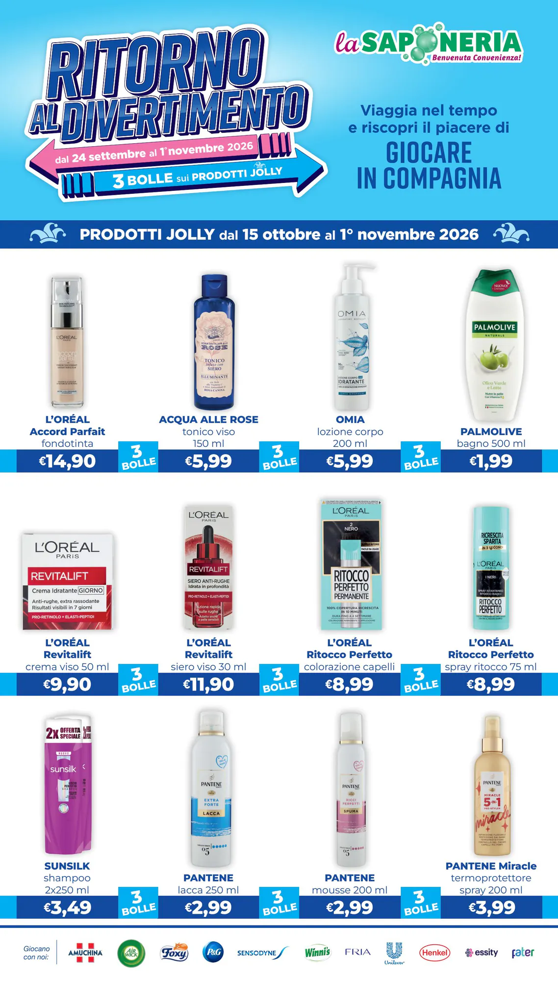 Volantino promozionale La Saponeria  valide dal 15/10/2026 - Pagina 2.
