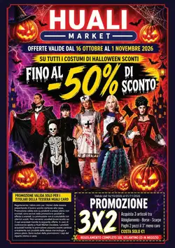 Volantino promozionale Huali Market  valide dal 16/10/2026