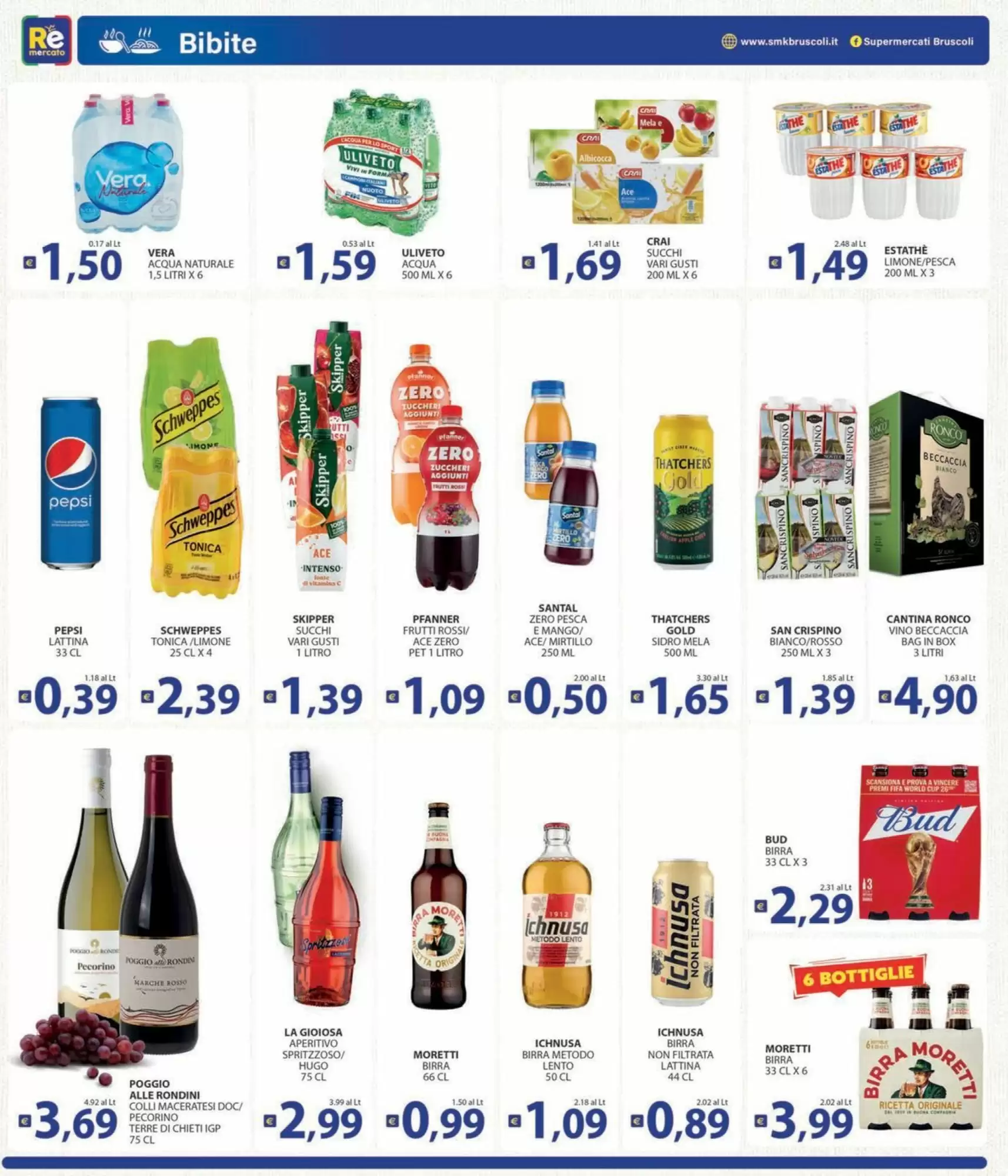 Volantino promozionale Supermercati Bruscoli  valide dal 16/10/2026 - Pagina 10.