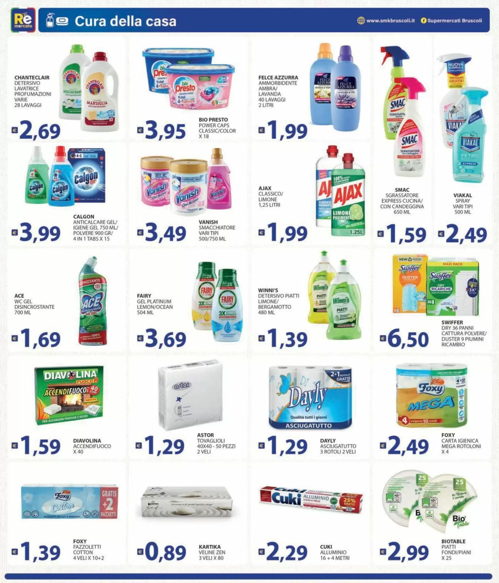Volantino promozionale Supermercati Bruscoli  valide dal 16/10/2026 - Pagina 12.
