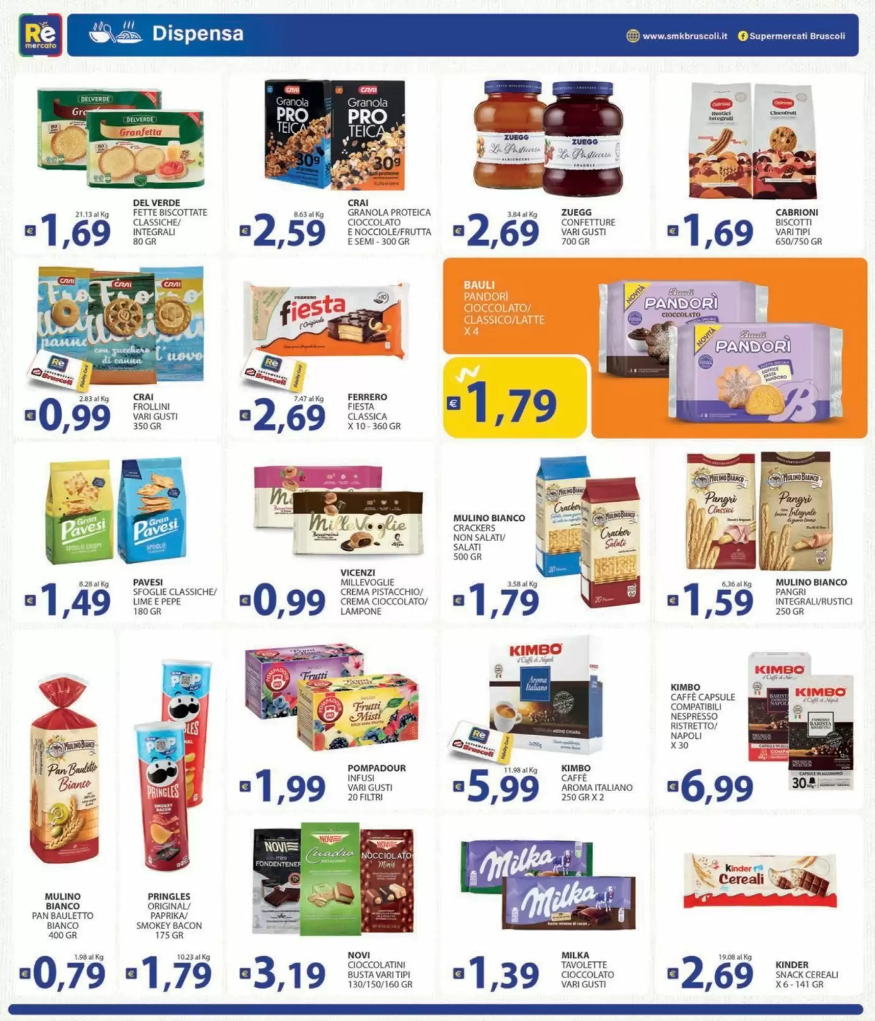 Volantino promozionale Supermercati Bruscoli  valide dal 16/10/2026 - Pagina 8.