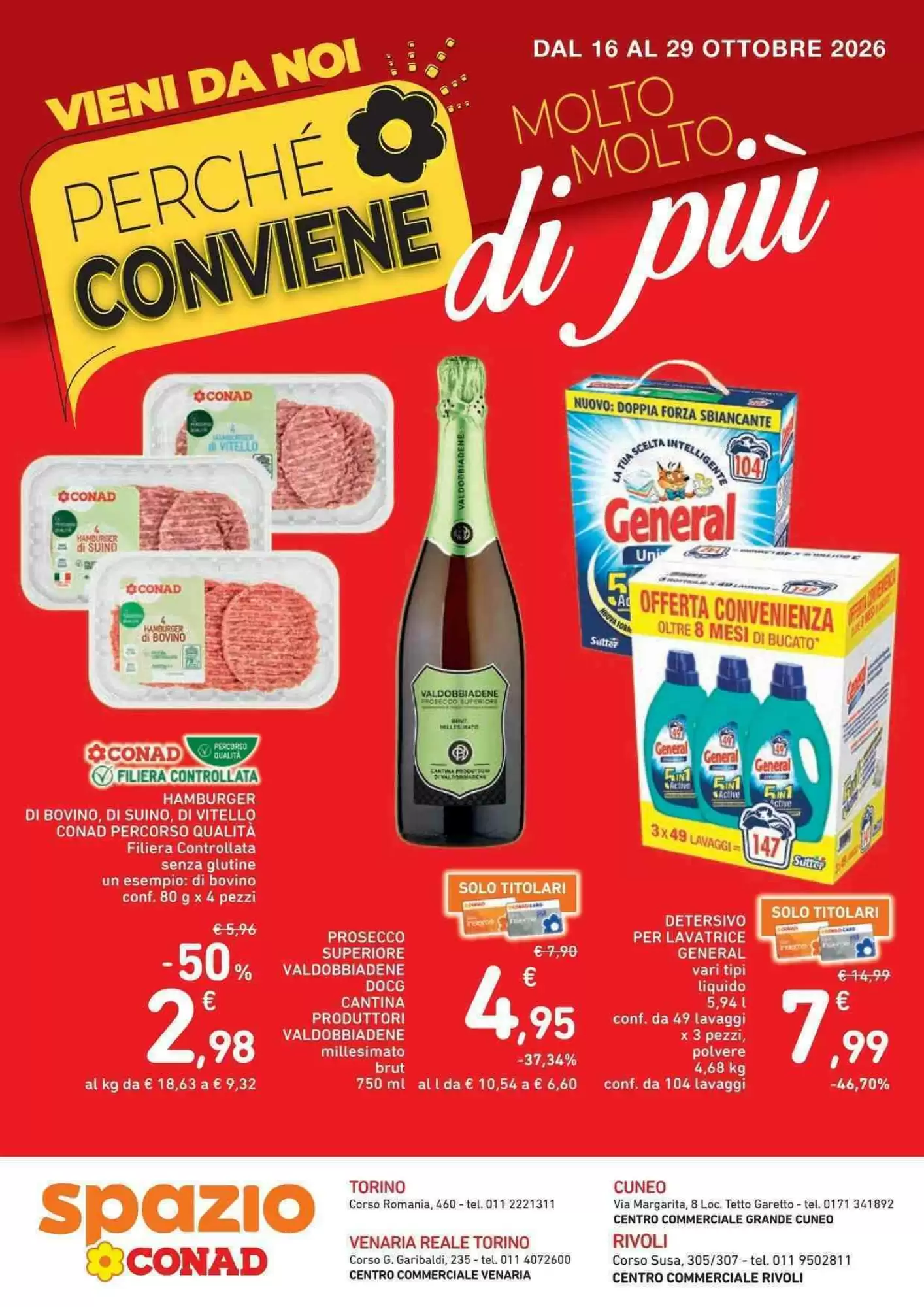 Volantino promozionale Spazio Conad valide dal 16/10/2026 - Pagina 1.