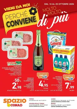 Volantino promozionale Spazio Conad  valide dal 16/10/2026