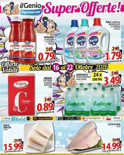 Volantino promozionale Il Genio Supermercato  valide dal 16/10/2026