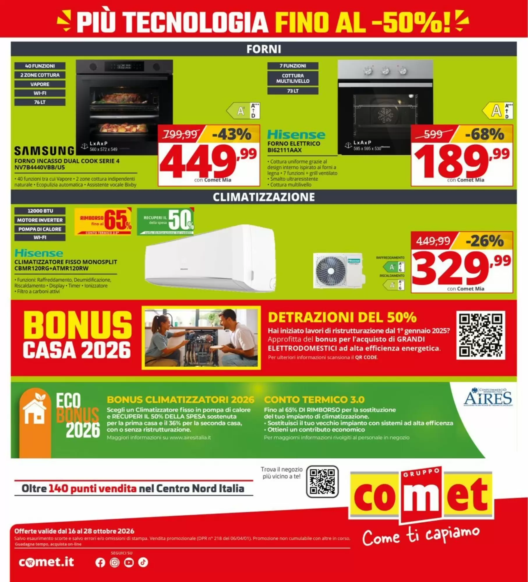 Volantino promozionale Comet  valide dal 16/10/2026 - Pagina 16.