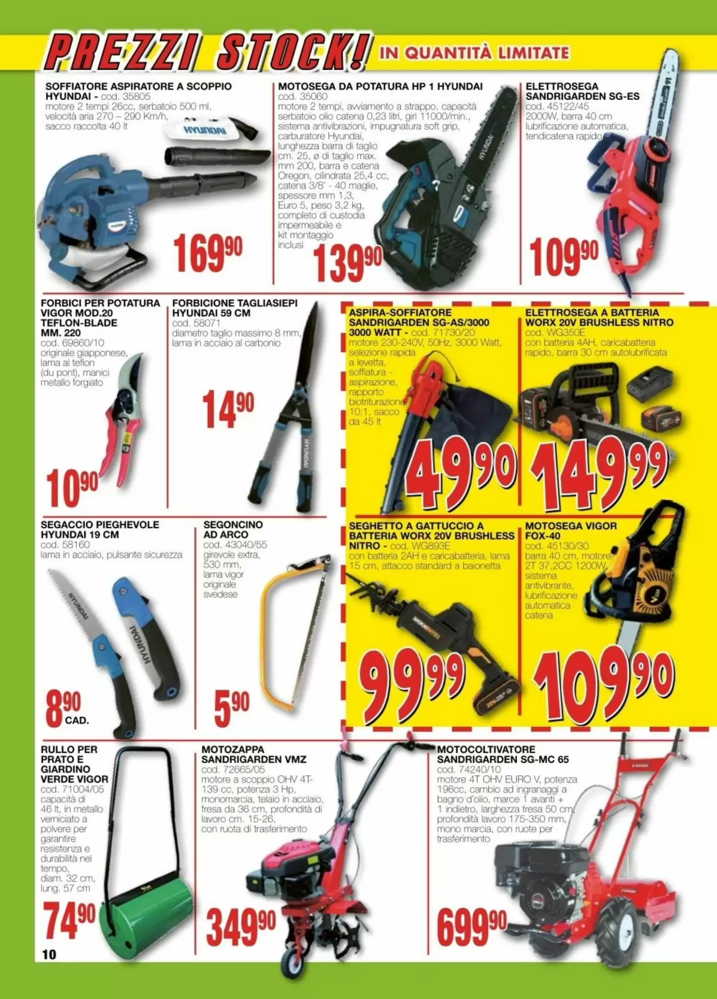Volantino promozionale Mondo Brico  valide dal 16/10/2026 - Pagina 10.