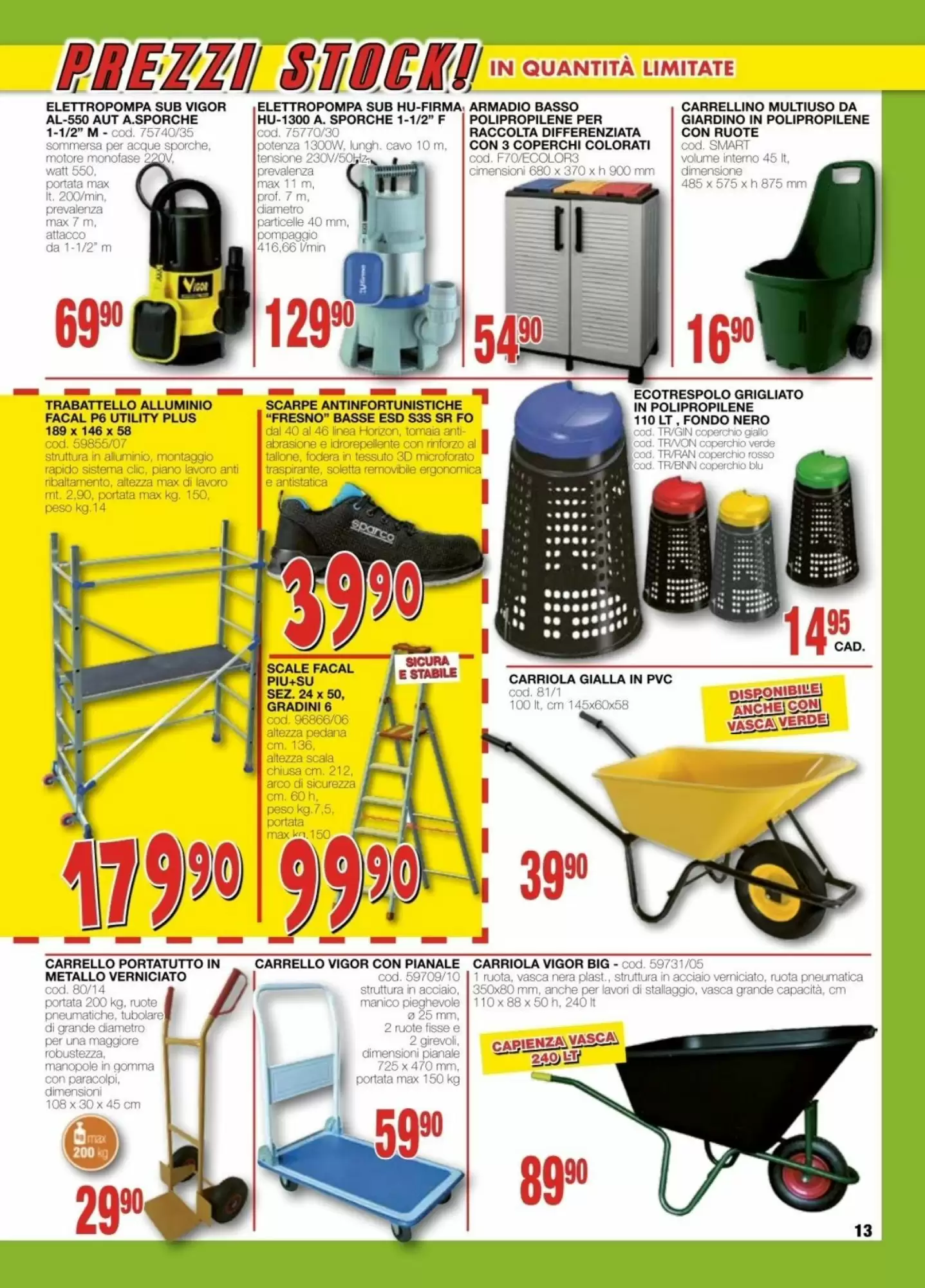 Volantino promozionale Mondo Brico  valide dal 16/10/2026 - Pagina 13.