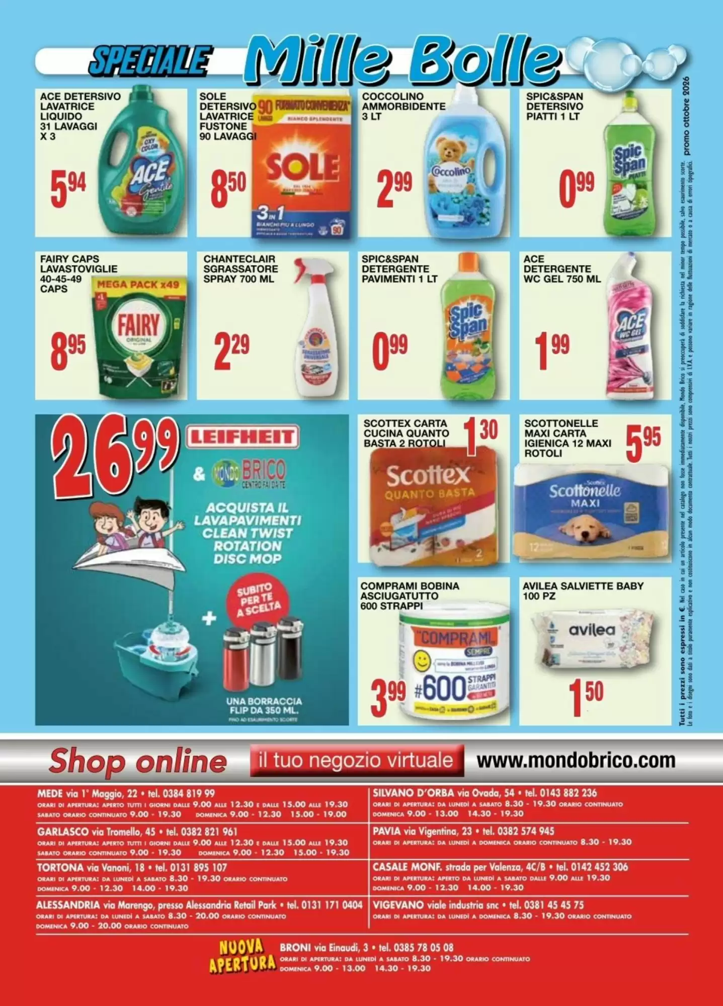 Volantino promozionale Mondo Brico  valide dal 16/10/2026 - Pagina 16.