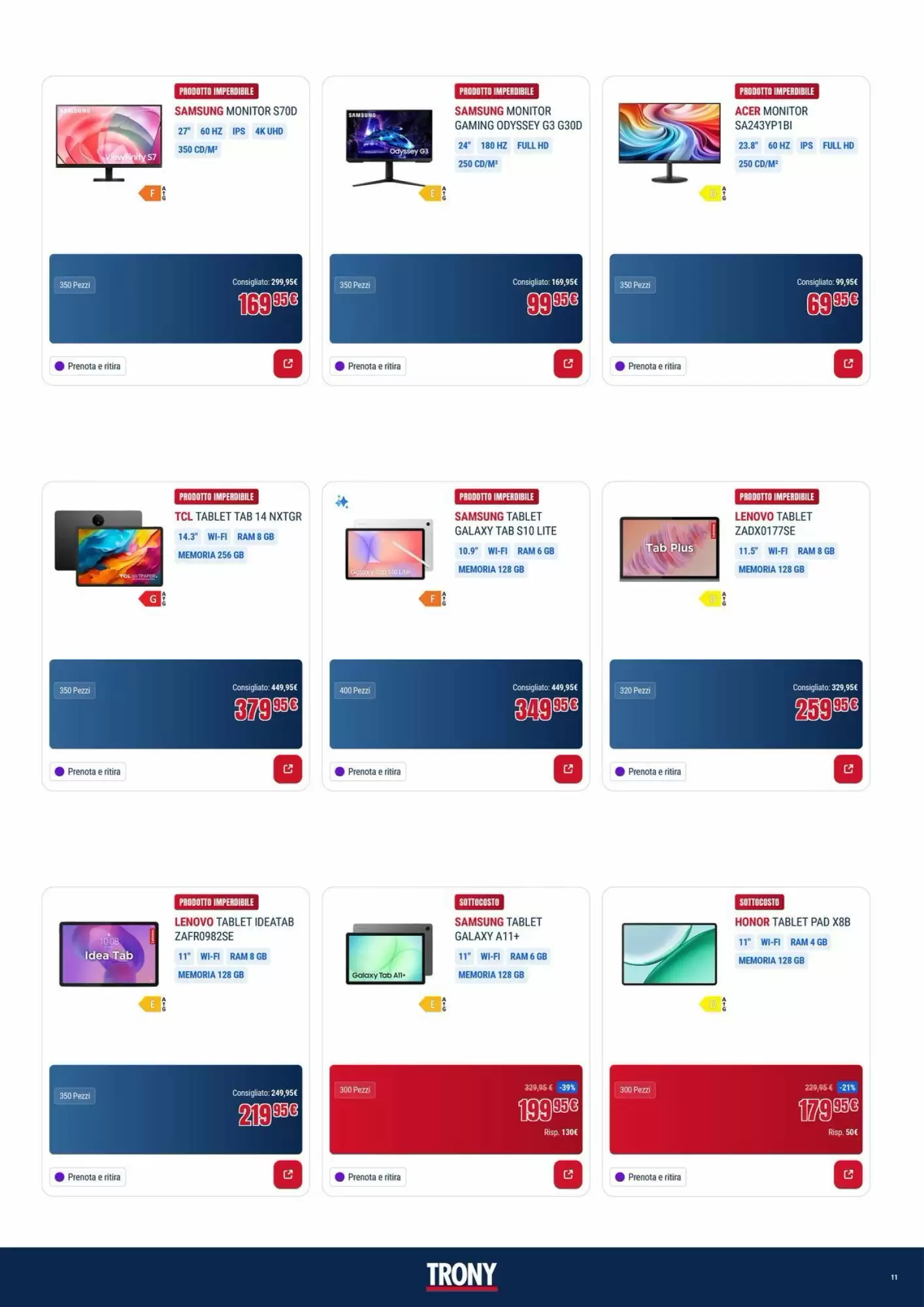 Volantino promozionale Trony  valide dal 16/10/2026 - Pagina 11.