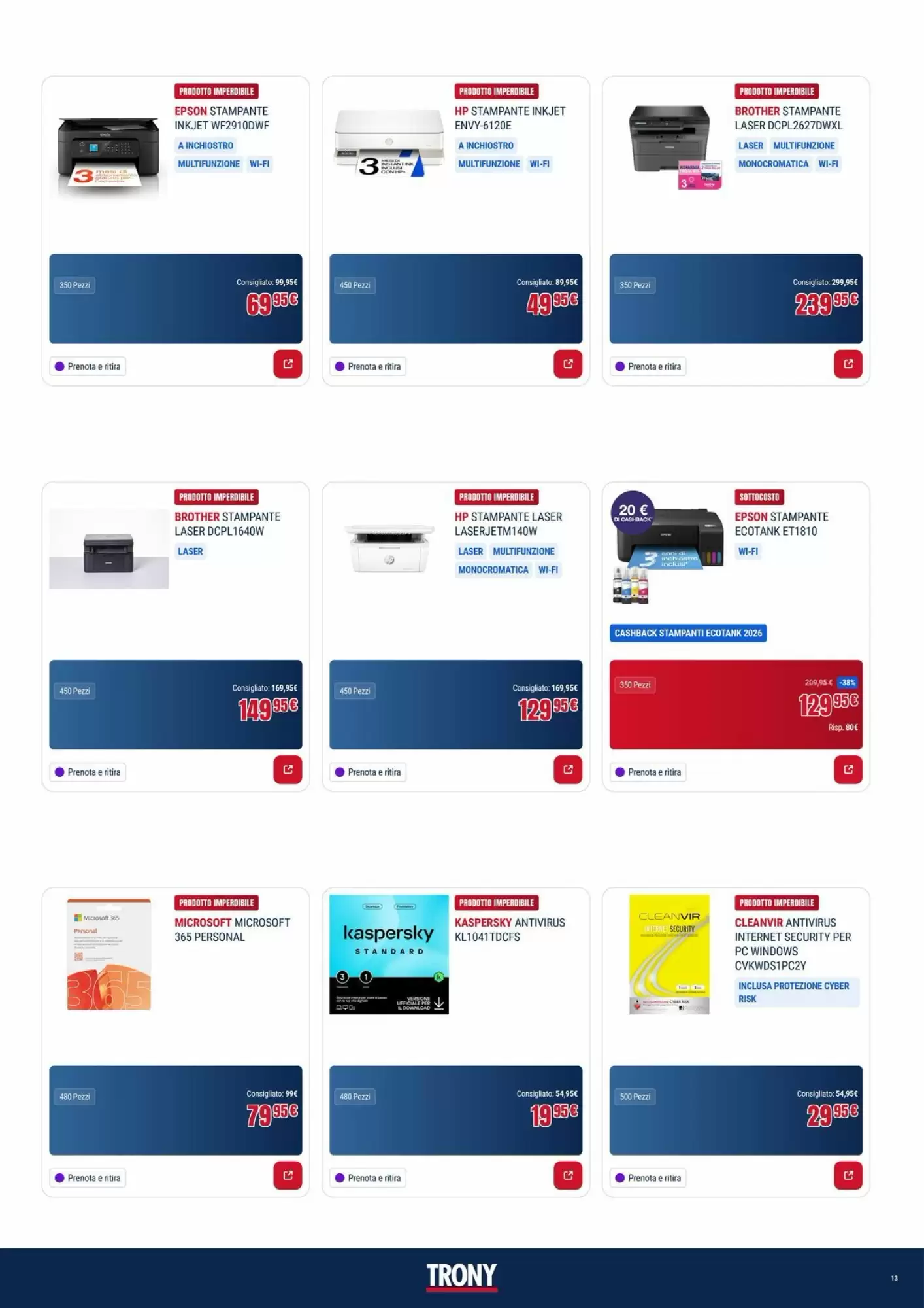 Volantino promozionale Trony  valide dal 16/10/2026 - Pagina 13.
