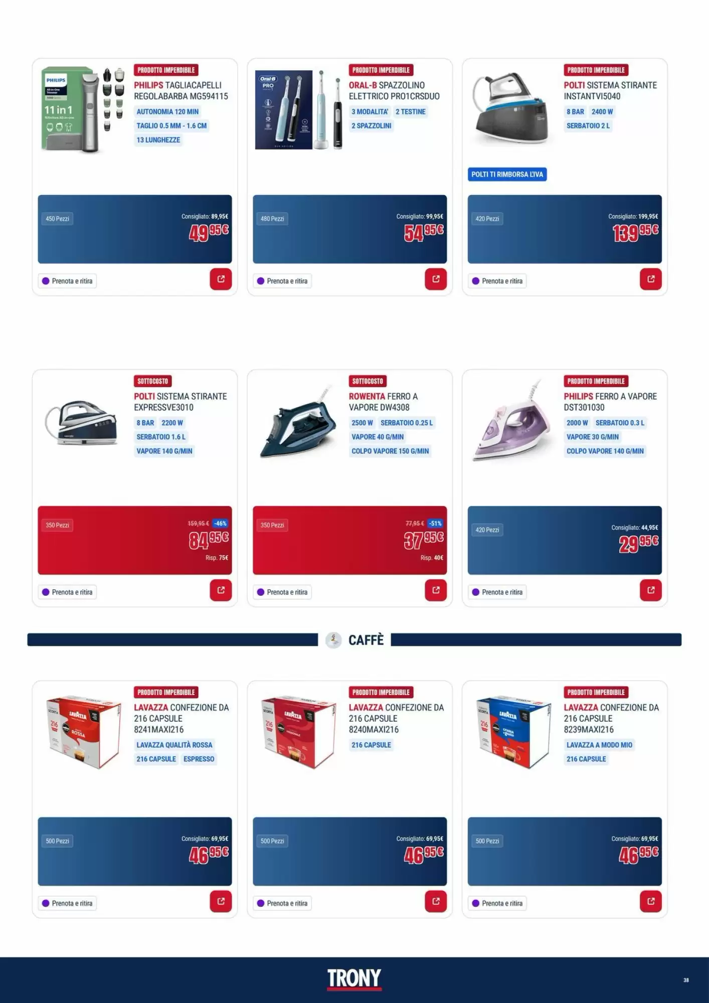 Volantino promozionale Trony  valide dal 16/10/2026 - Pagina 38.