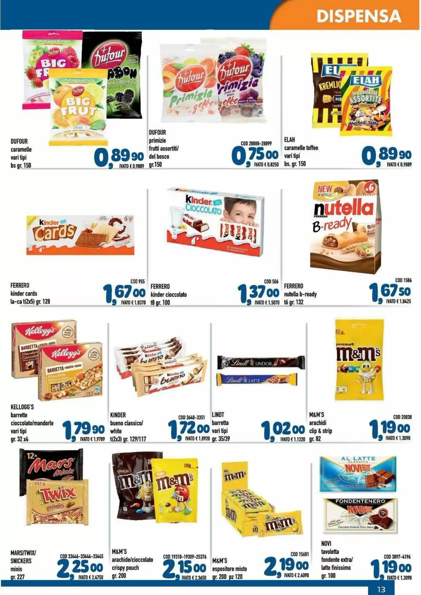 Volantino promozionale Del Prete Distribuzioni  valide dal 16/10/2026 - Pagina 13.