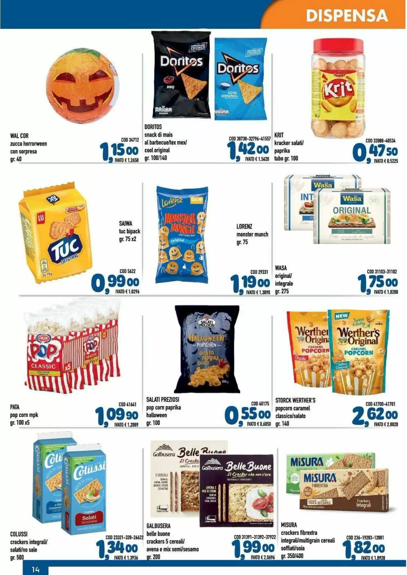 Volantino promozionale Del Prete Distribuzioni  valide dal 16/10/2026 - Pagina 14.