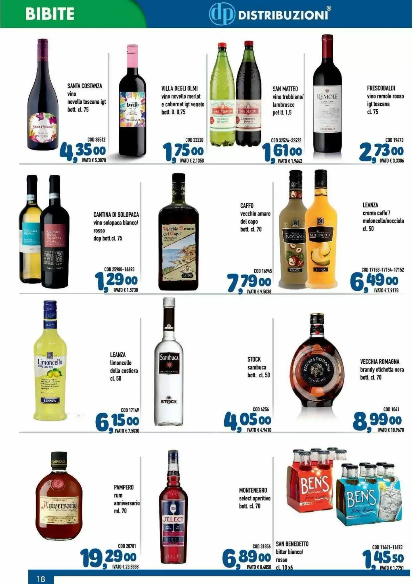 Volantino promozionale Del Prete Distribuzioni  valide dal 16/10/2026 - Pagina 18.