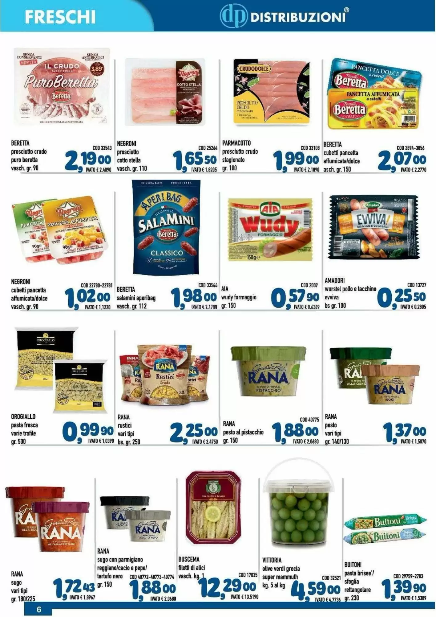 Volantino promozionale Del Prete Distribuzioni  valide dal 16/10/2026 - Pagina 6.