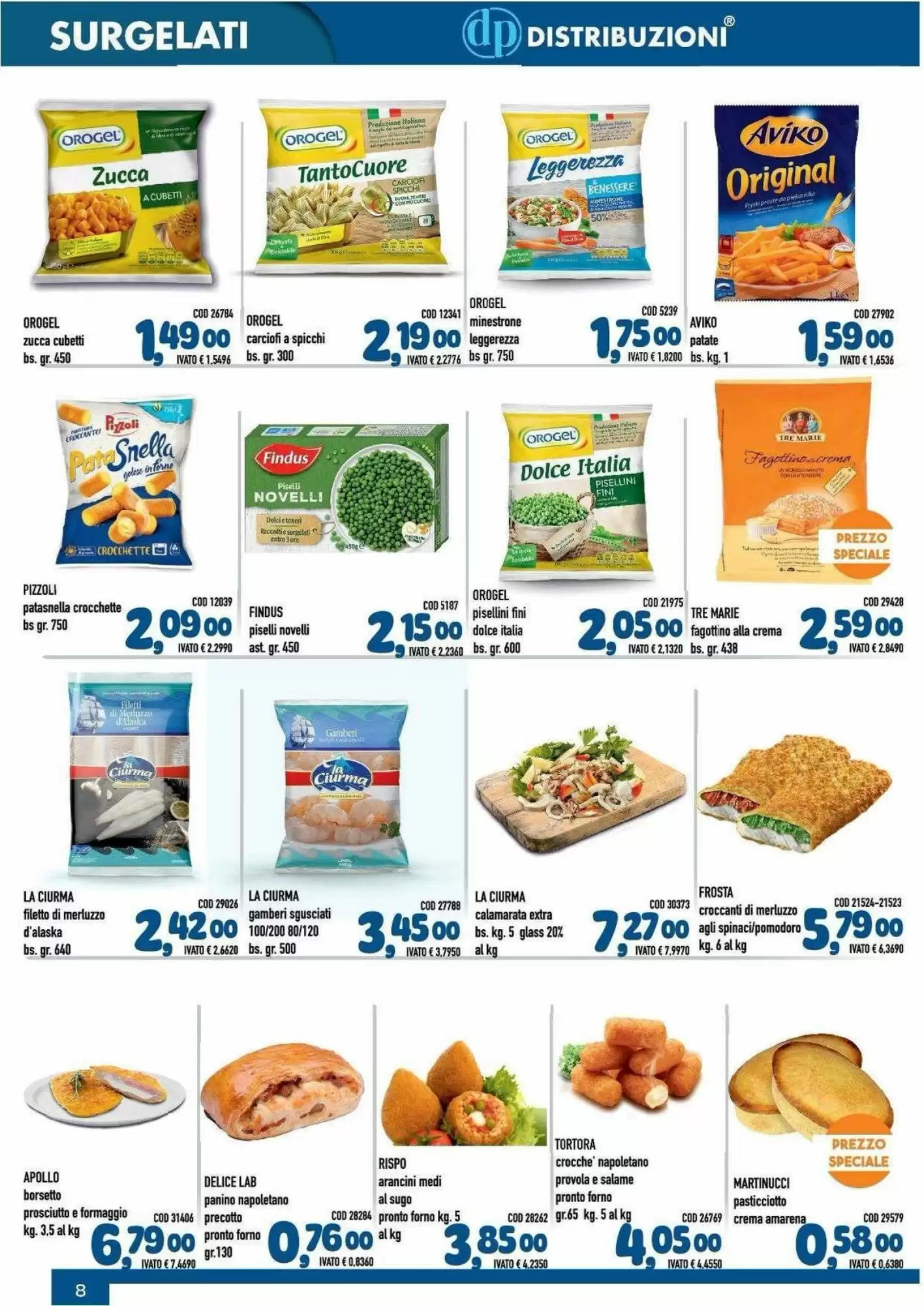Volantino promozionale Del Prete Distribuzioni  valide dal 16/10/2026 - Pagina 8.