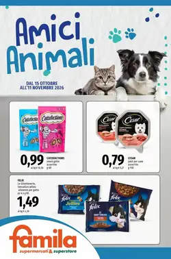 Volantino promozionale Famila Superstore  valide dal 16/10/2026
