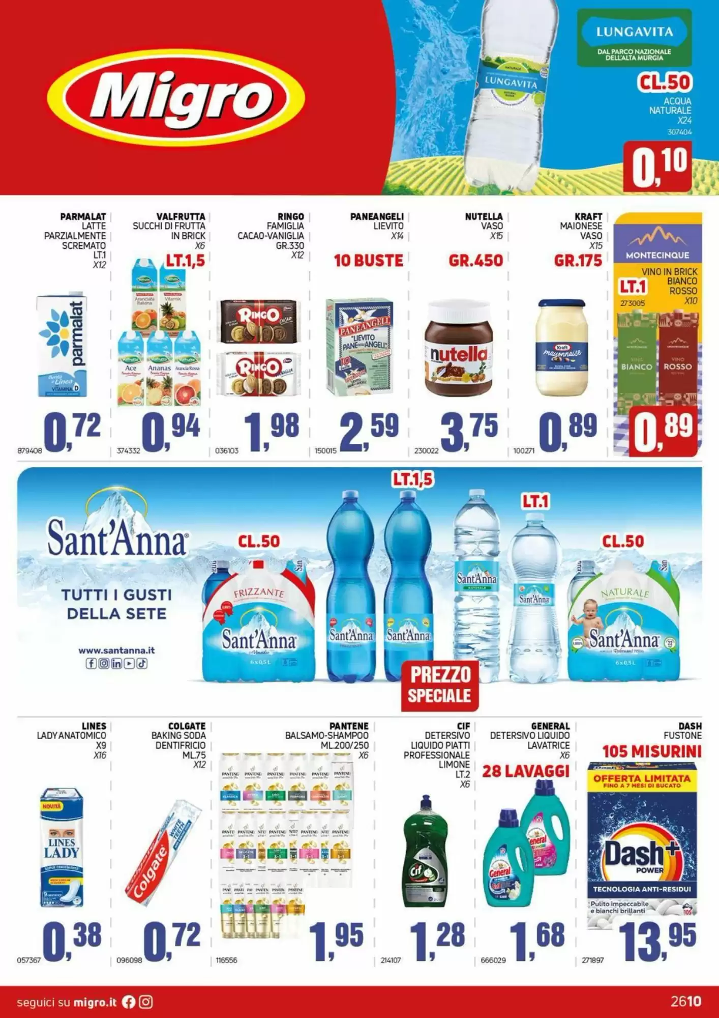 Volantino promozionale Migro  valide dal 16/10/2026 - Pagina 1.