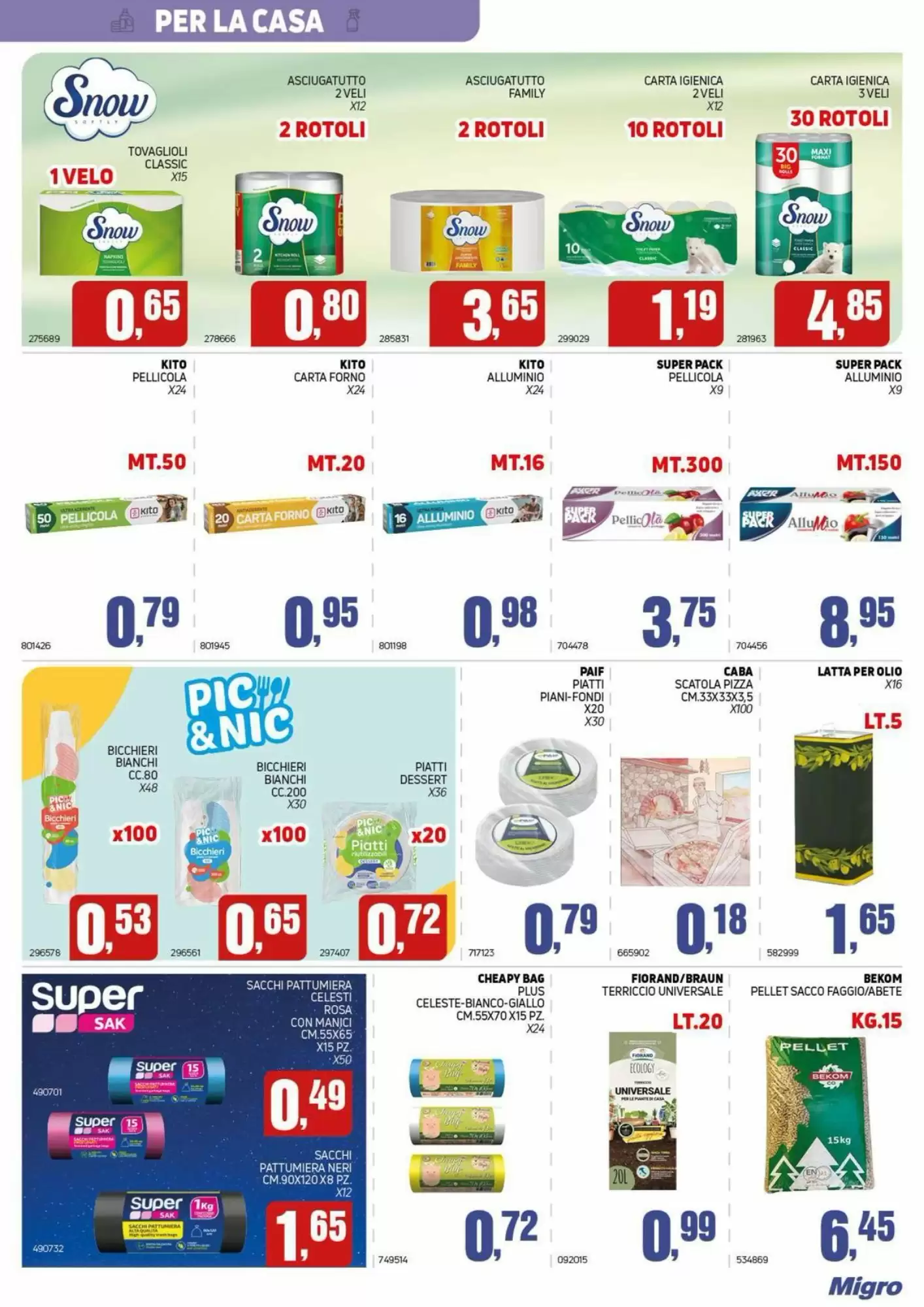 Volantino promozionale Migro  valide dal 16/10/2026 - Pagina 21.