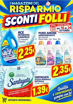 Volantino promozionale Magazzini del Risparmio  valide dal 16/10/2026