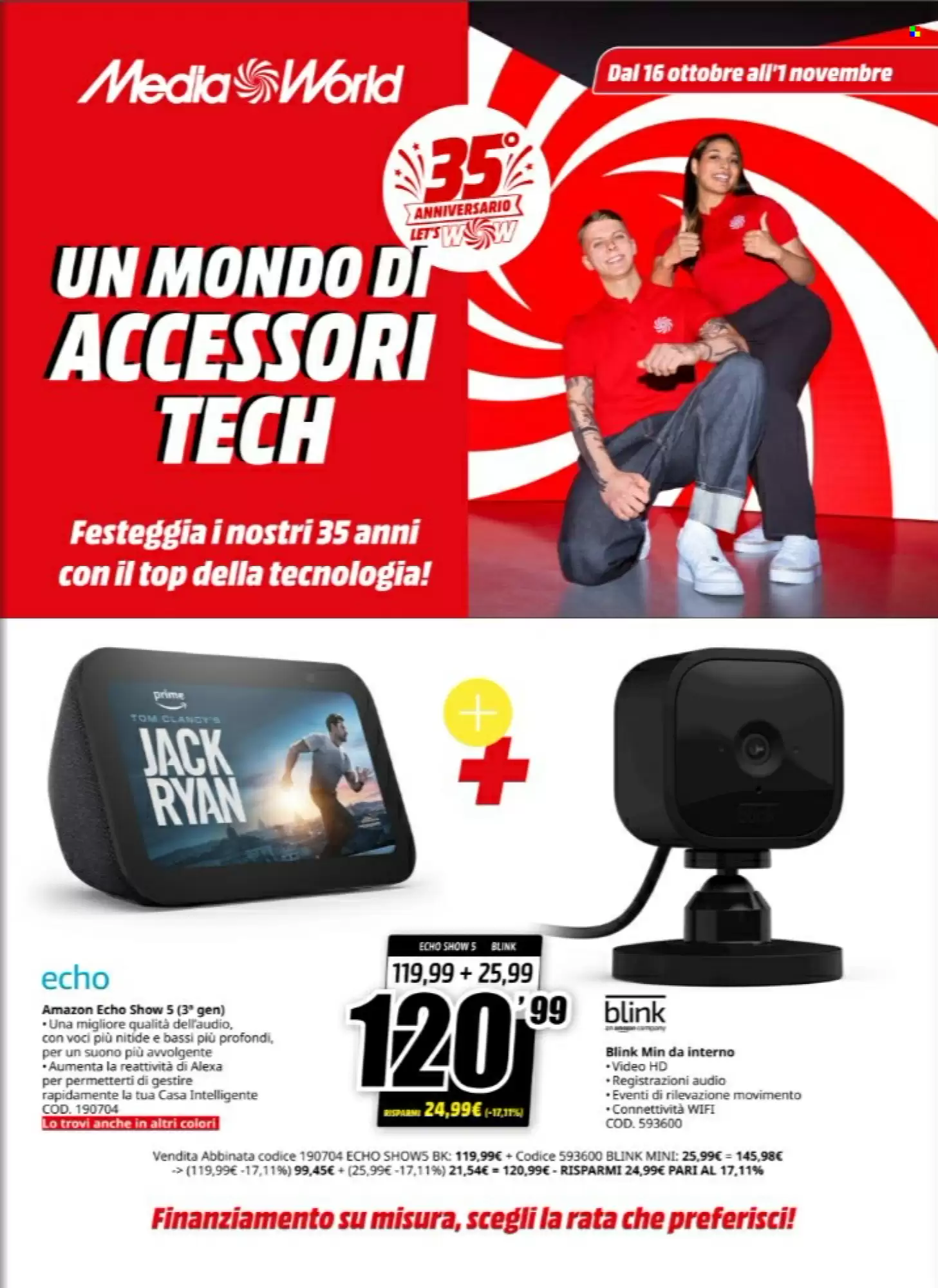 Volantino promozionale MediaWorld valide dal 16/10/2026 - Pagina 1.