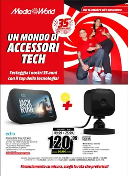 Volantino promozionale MediaWorld  valide dal 16/10/2026