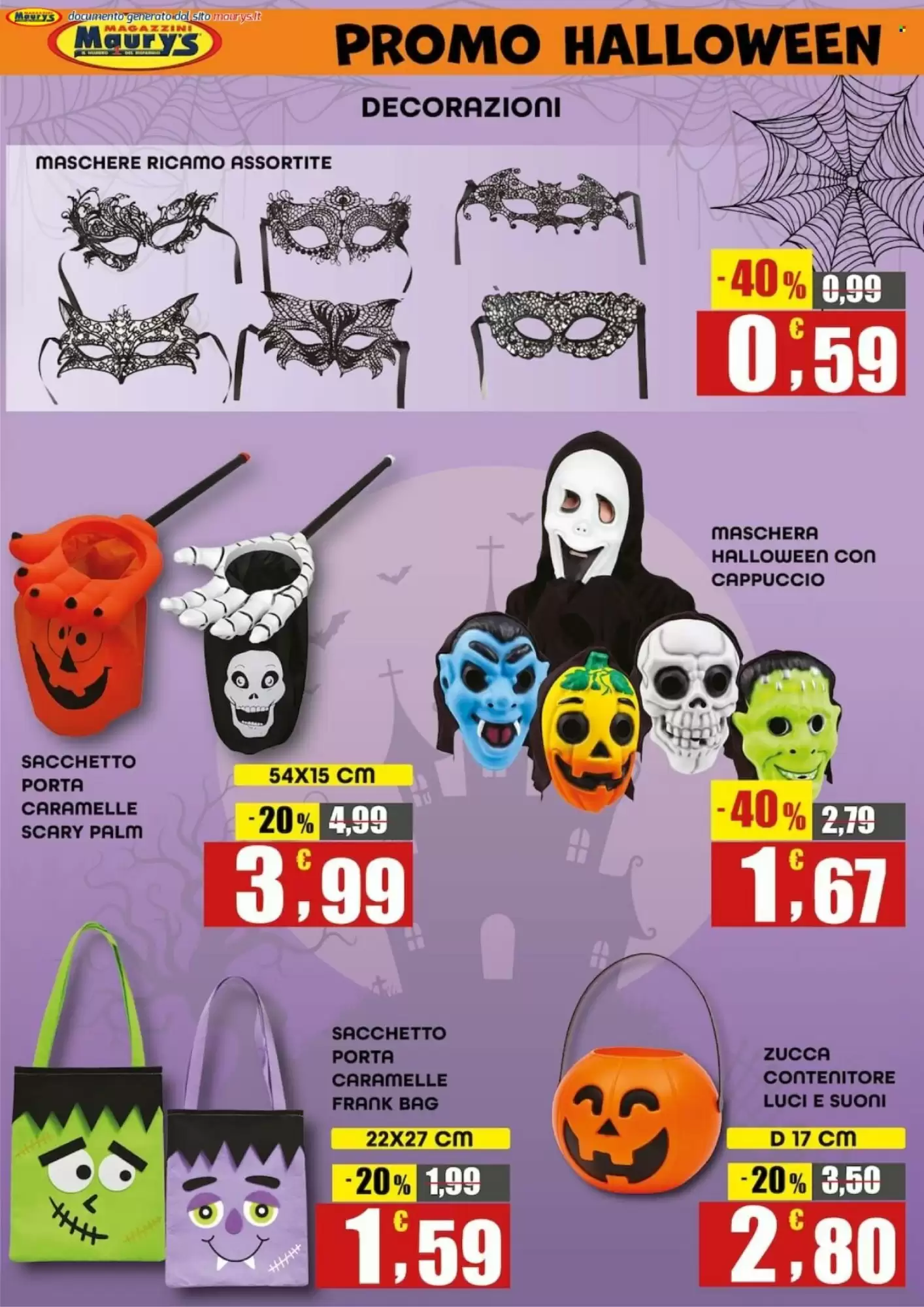 Volantino promozionale Maury's  valide dal 16/10/2026 - Pagina 11.