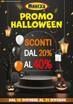 Volantino promozionale Maury's  valide dal 16/10/2026
